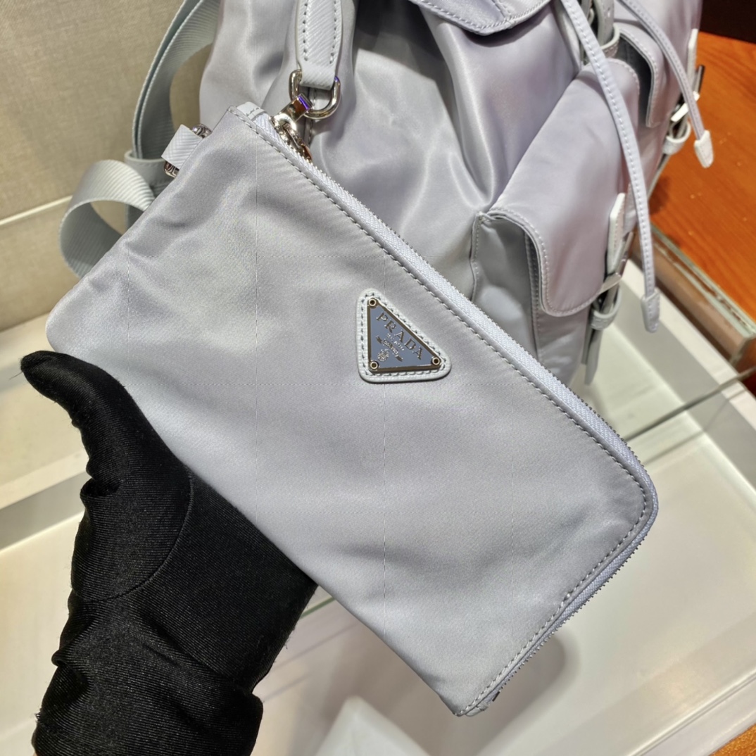 Prada Backpack 1BZ811-30*32*15CM Prada Backpack 1BZ811-30*32*15CM