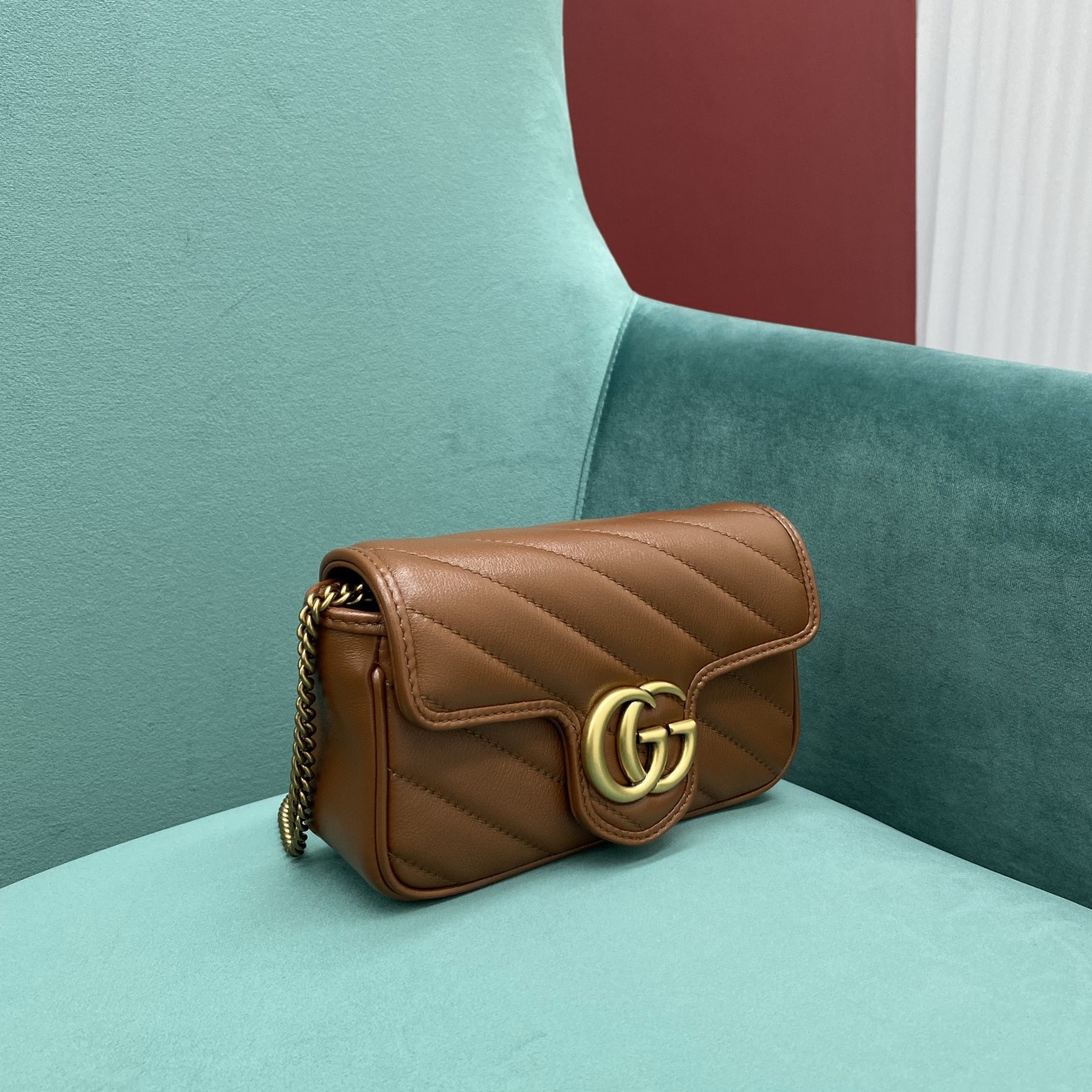 Gucci Marmont Bag-16.5*10*5CM Gucci Marmont Bag-16.5*10*5CM