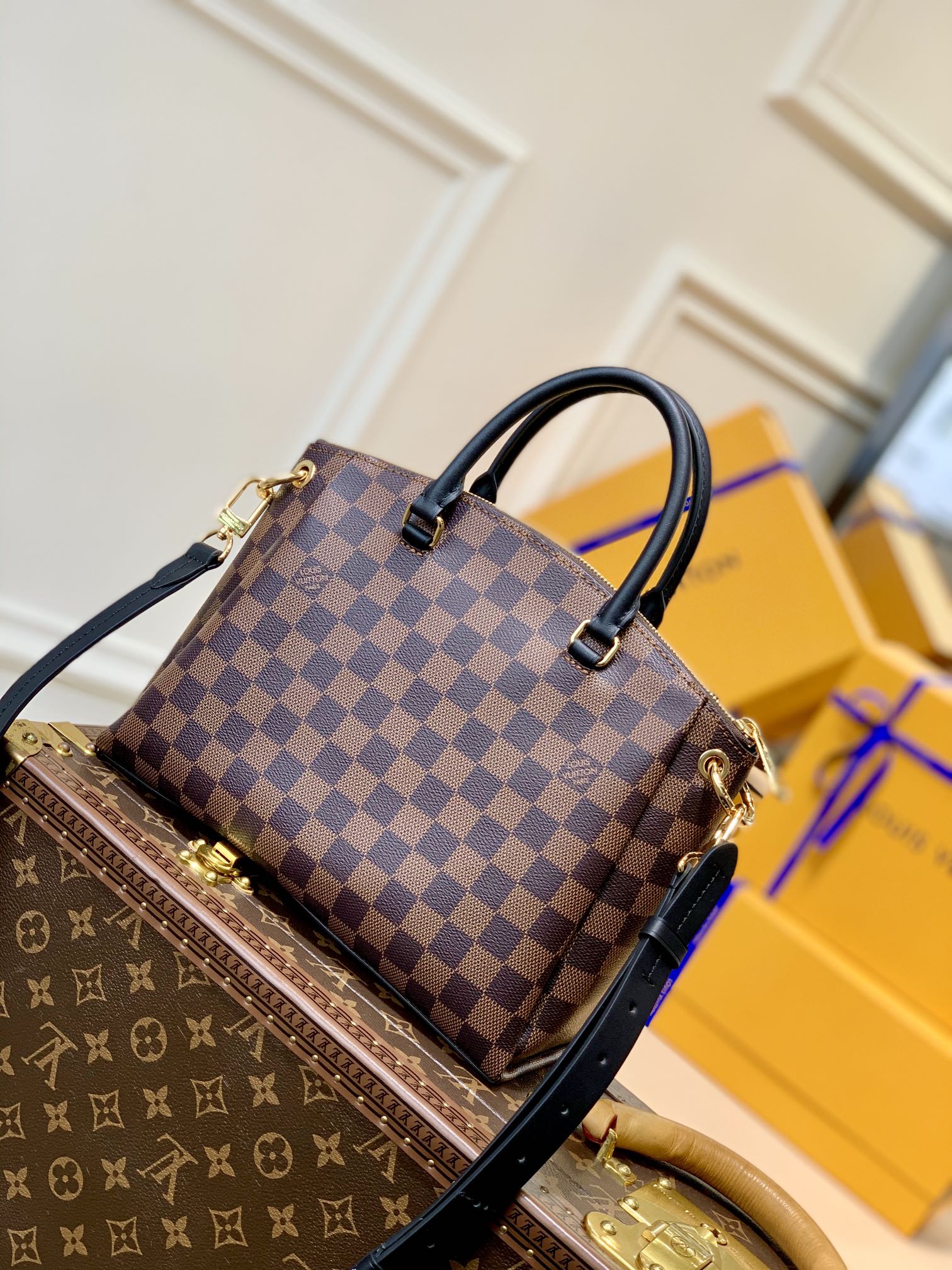 Louis Vuitton M45986 Boétie-25*23*14CM Louis Vuitton M45986 Boétie-25*23*14CM