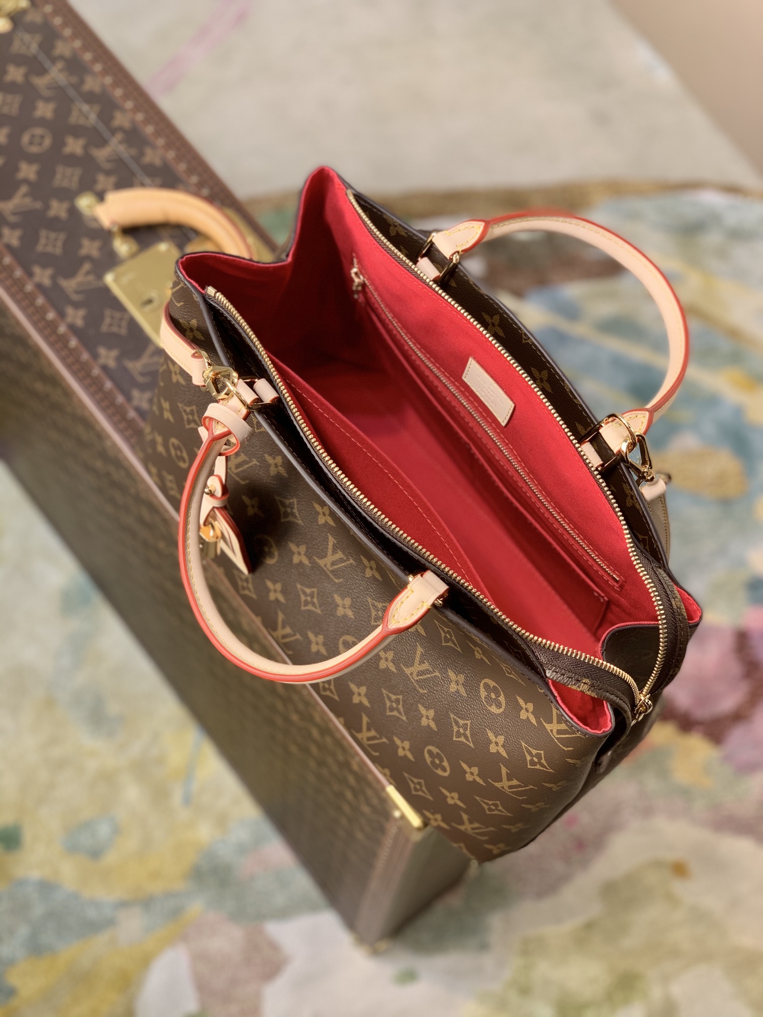 Louis Vuitton M45898 Grand Palais Handbags-34*24*15CM Louis Vuitton M45898 Grand Palais Handbags-34*24*15CM