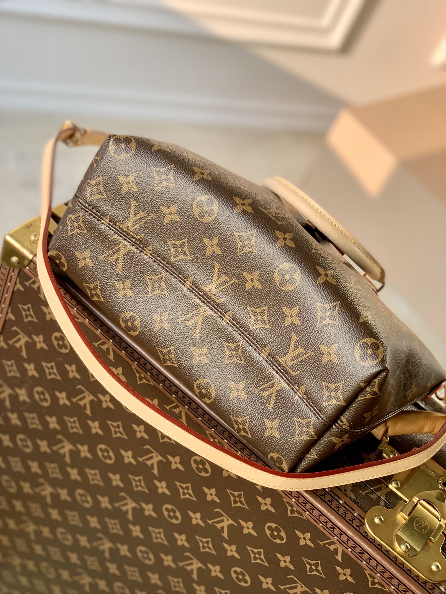 Louis Vuitton M45986 Boétie-25*23*14CM Louis Vuitton M45986 Boétie-25*23*14CM