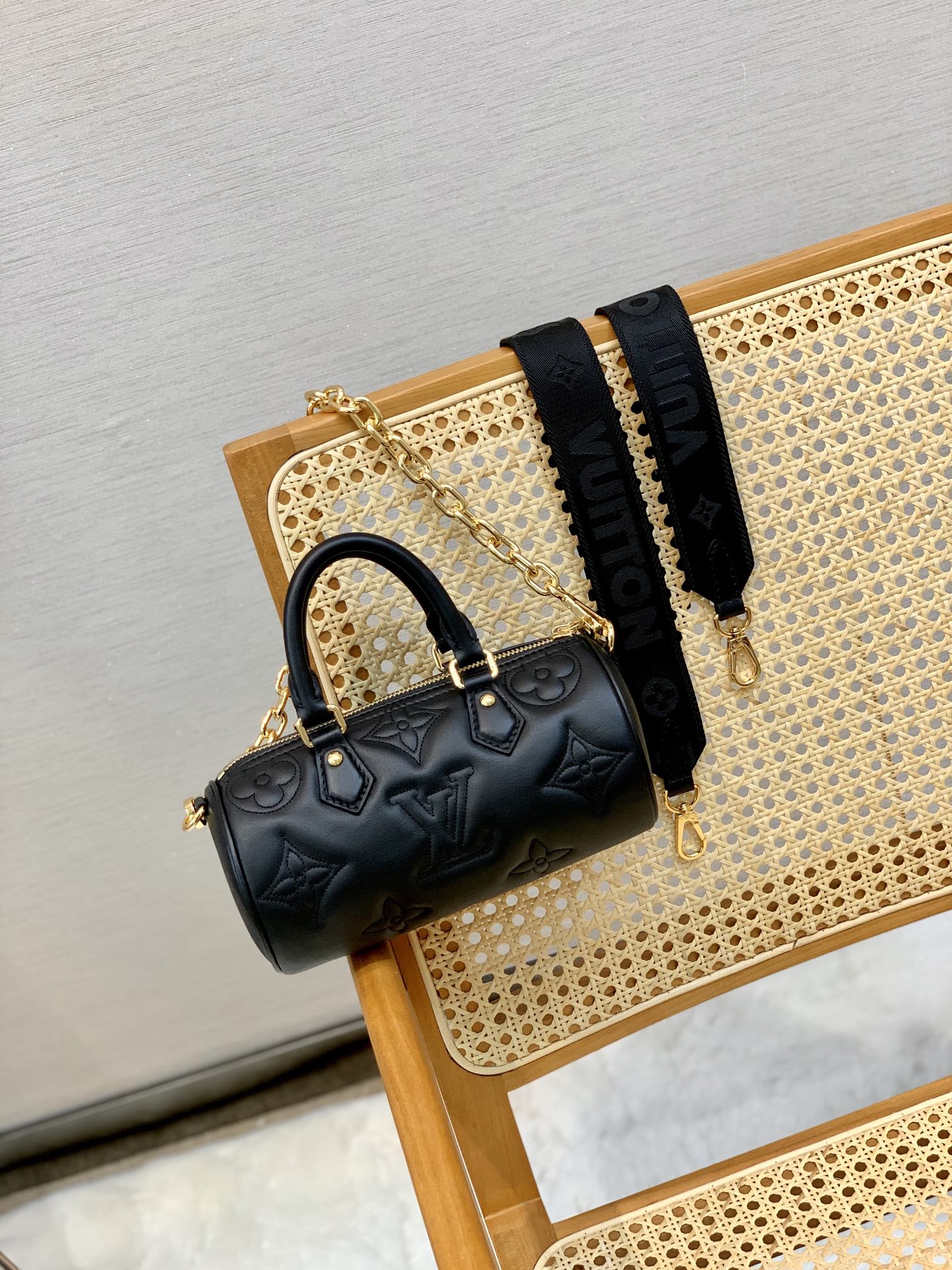 Louis Vuitton M45707 Papillon BB Handbag-20*10*10CM