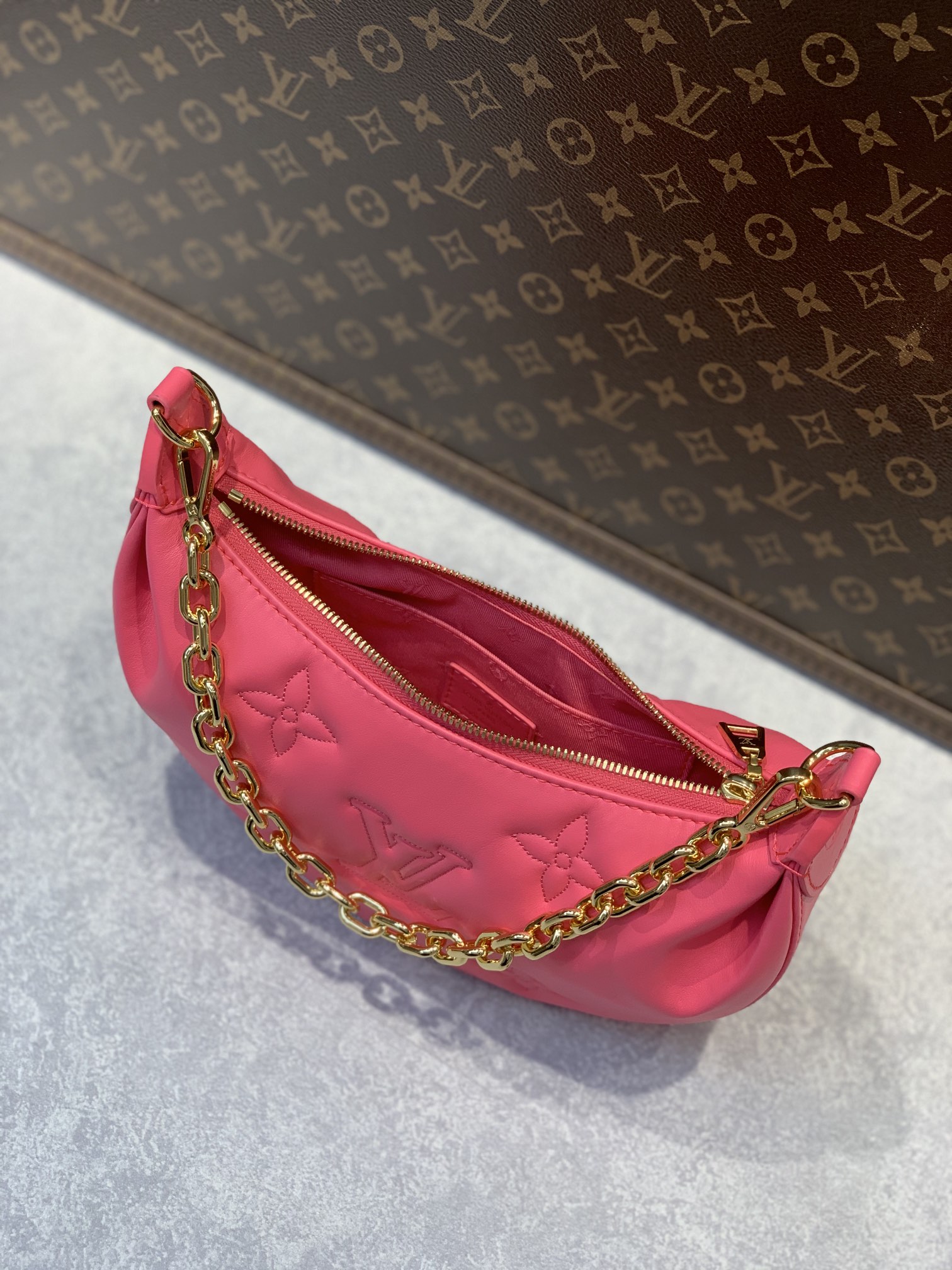Louis Vuitton Over The Moon Handbag-27.5*16*7CM Louis Vuitton Over The Moon Handbag-27.5*16*7CM