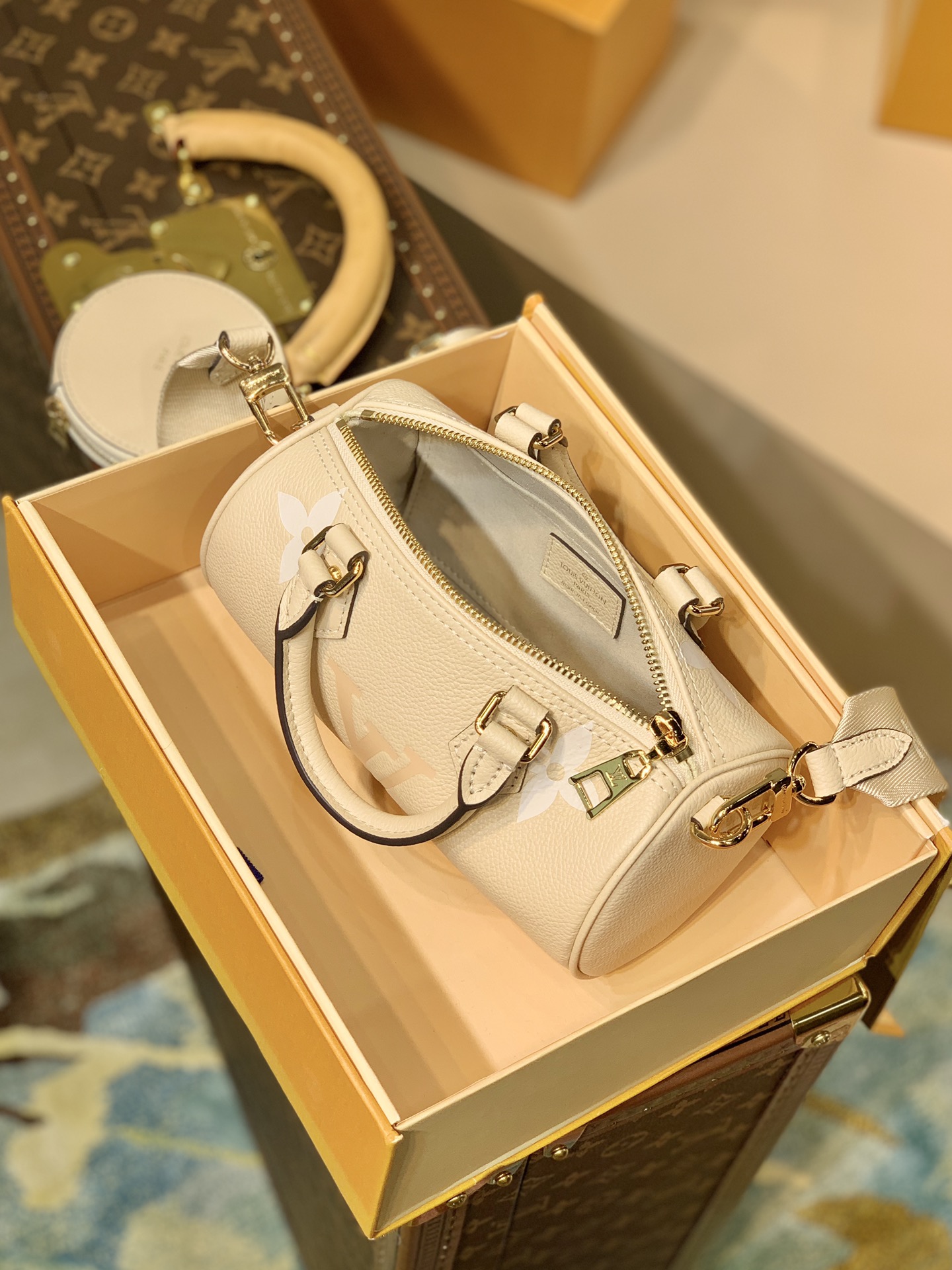 Louis Vuitton M45707 Papillon BB Handbag-20*10*10CM Louis Vuitton M45707 Papillon BB Handbag-20*10*10CM