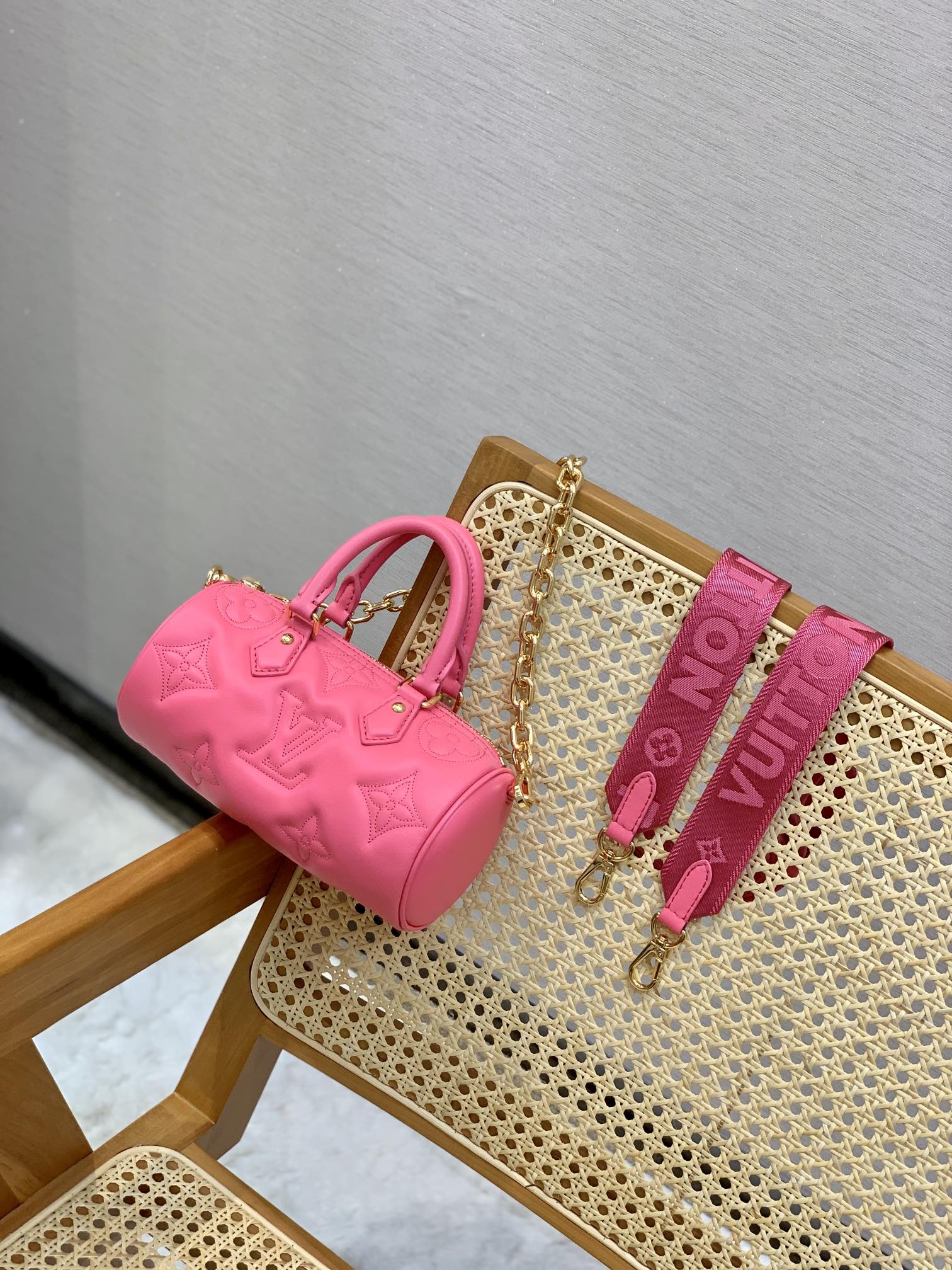 Louis Vuitton M45707 Papillon BB Handbag-20*10*10CM