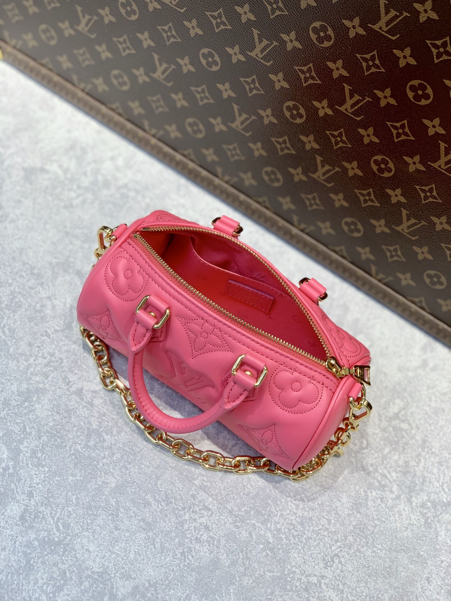 Louis Vuitton M45707 Papillon BB Handbag-20*10*10CM Louis Vuitton M45707 Papillon BB Handbag-20*10*10CM