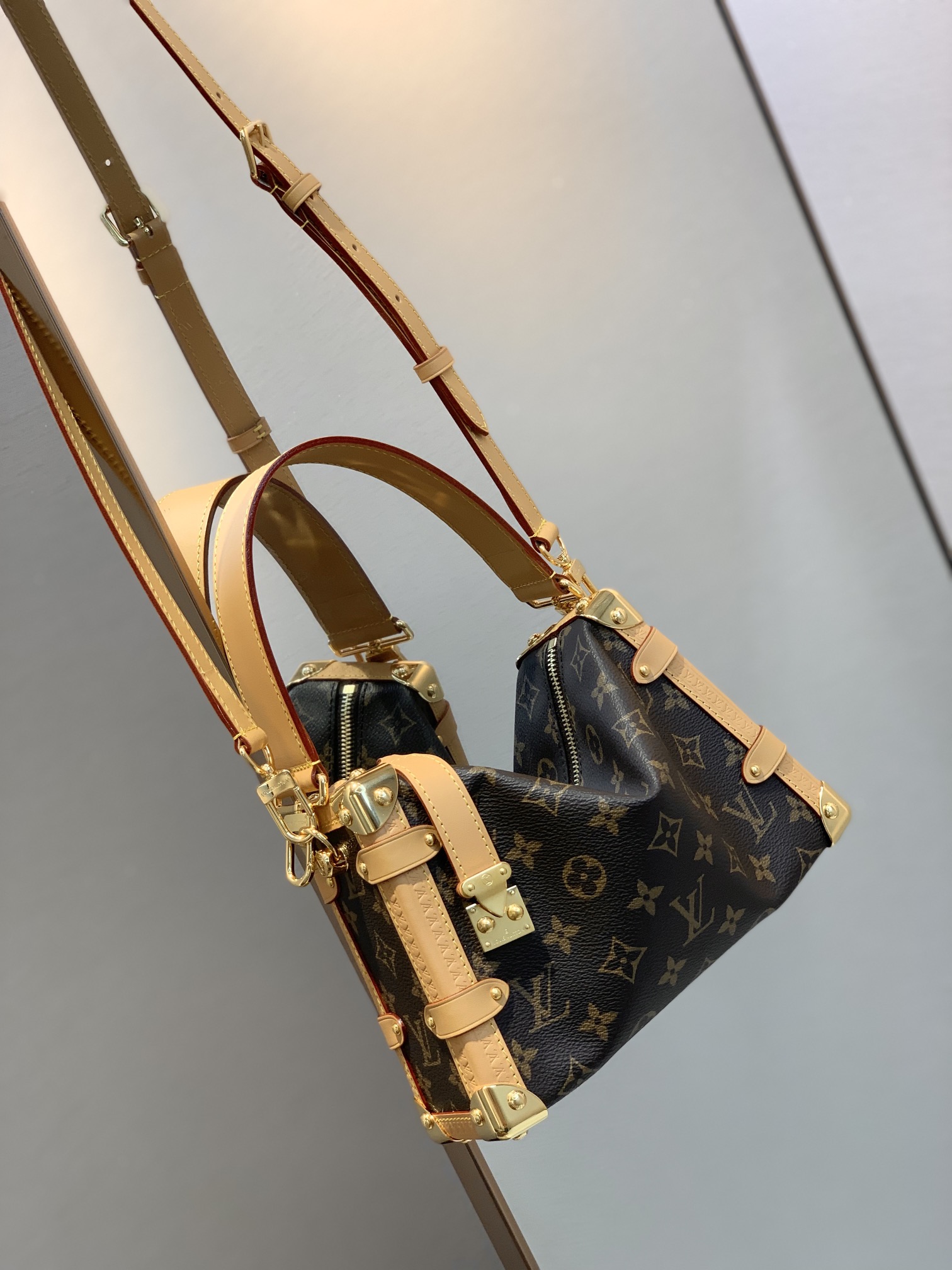 Louis Vuitton Side Trunk Pm-21×14×6CM