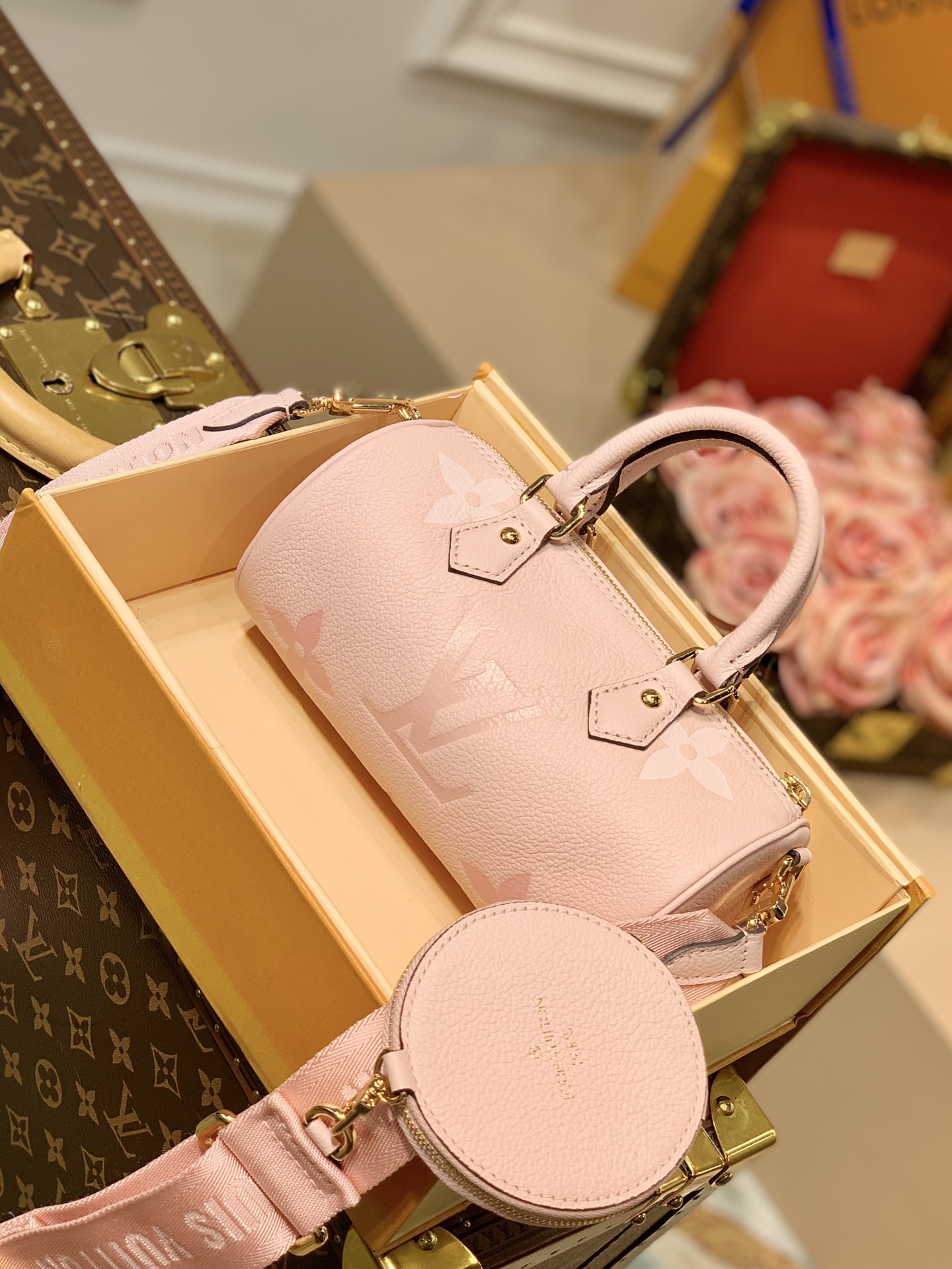 Louis Vuitton M45707 Papillon BB Handbag-20*10*10CM Louis Vuitton M45707 Papillon BB Handbag-20*10*10CM