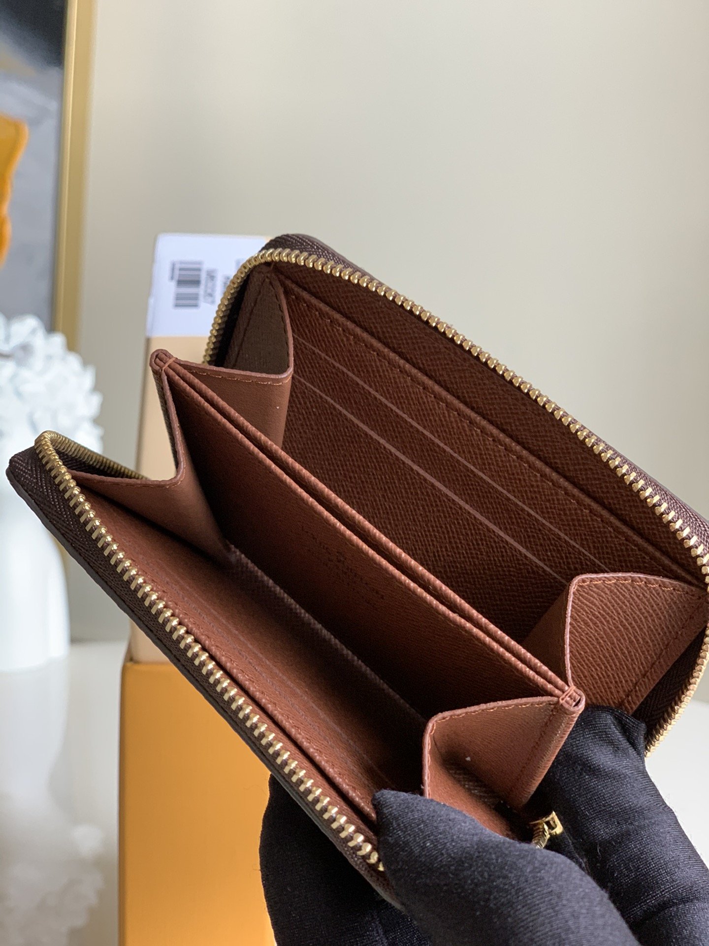 Louis Vuitton Zippy Wallet M60258-11*8*2CM