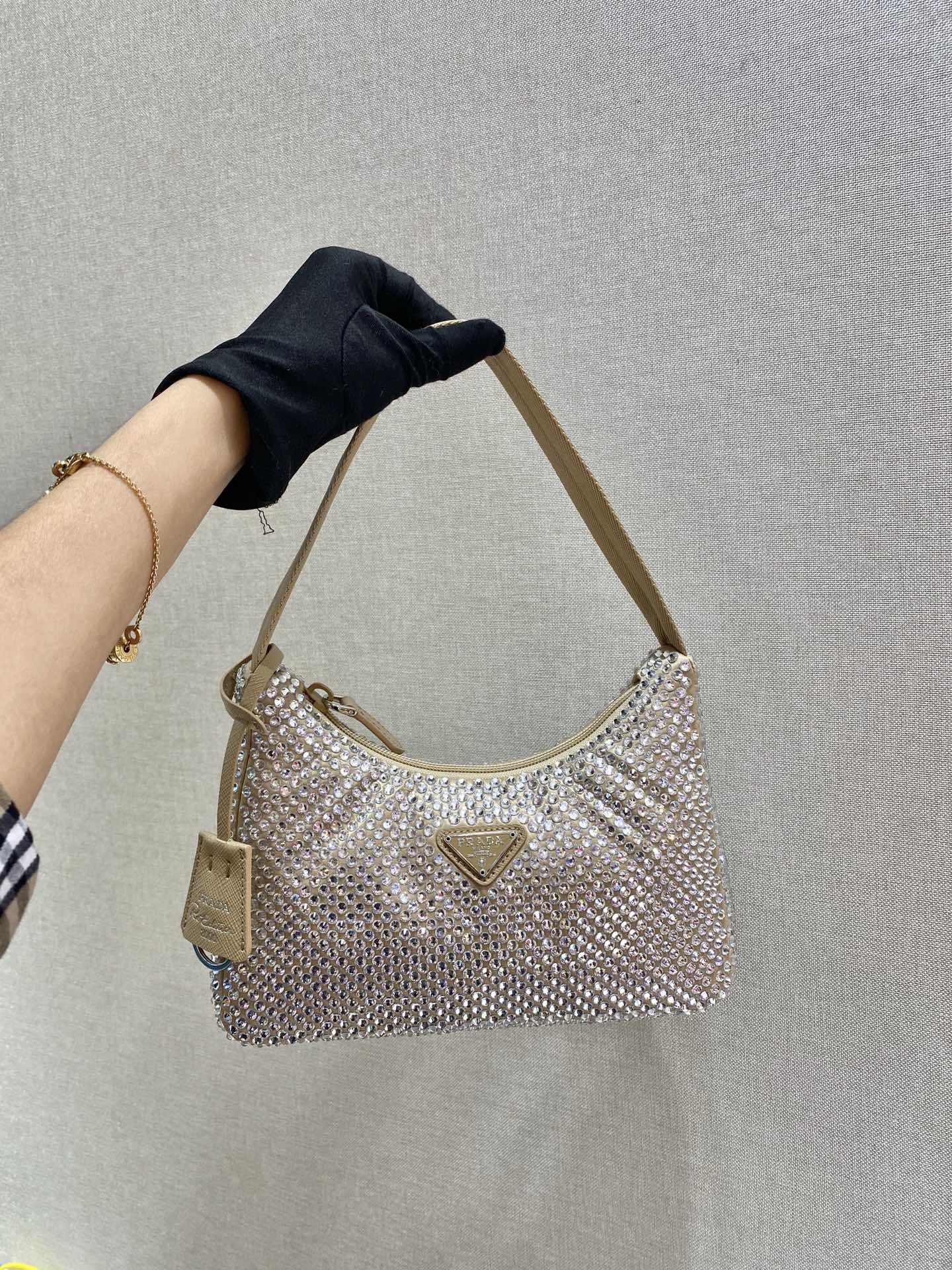 Prada Nylon 1NE515 Hobo Bag-23*14*5CM Prada Nylon 1NE515 Hobo Bag-23*14*5CM