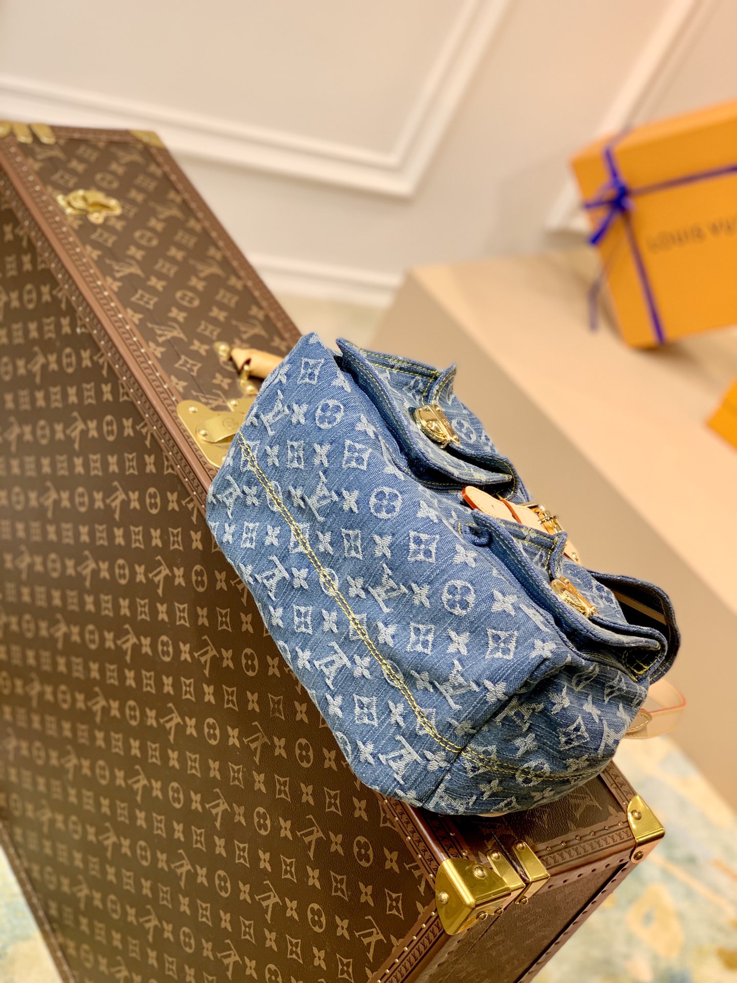 Louis Vuitton Vintage M44460 Backpack-19x30x28CM