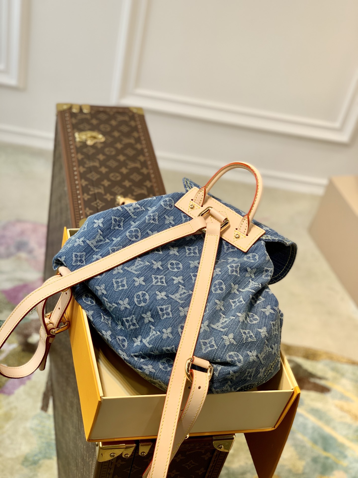 Louis Vuitton Vintage M44460 Backpack-19x30x28CM