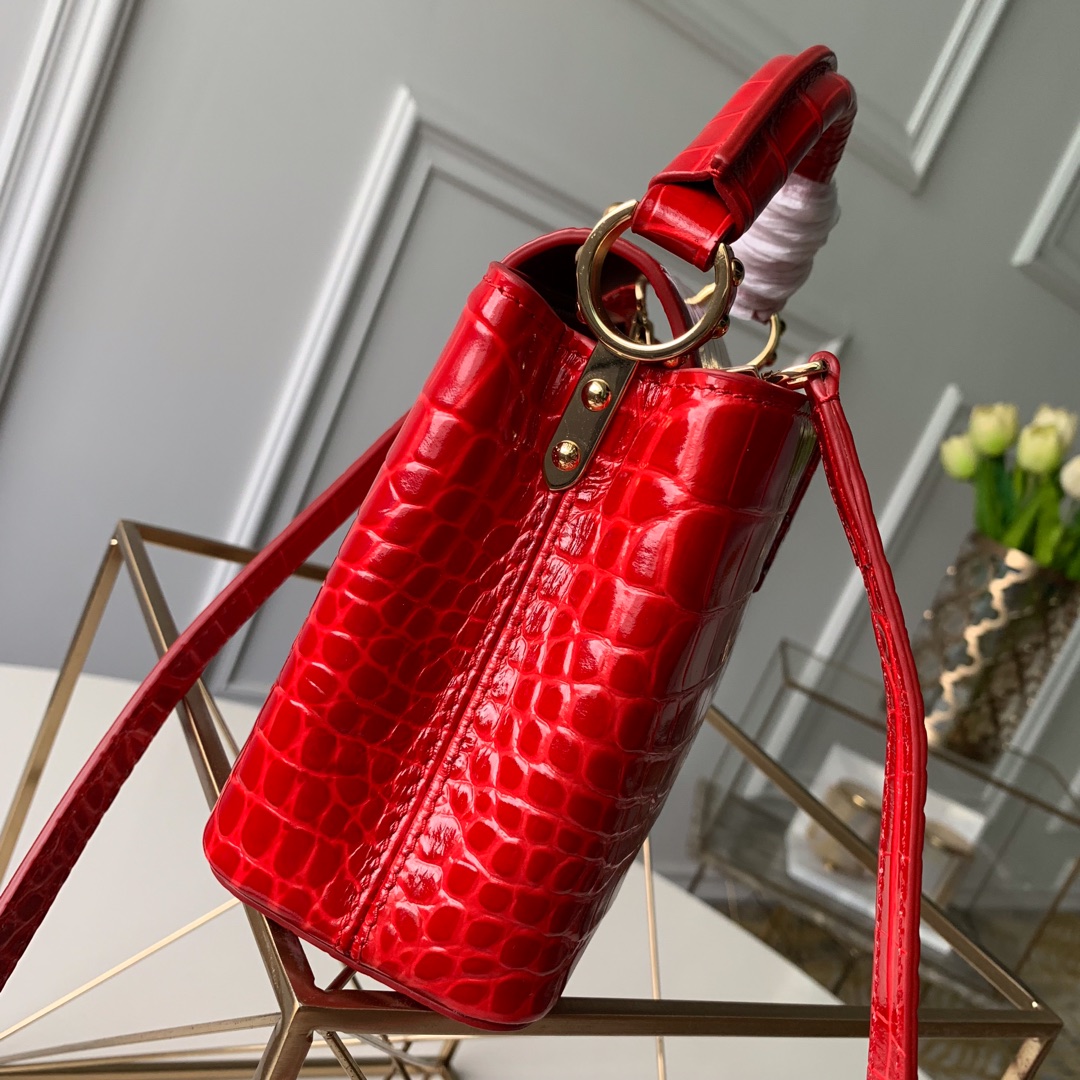 Louis Vuitton Mini Capucines Handlebag-21*14*8CM