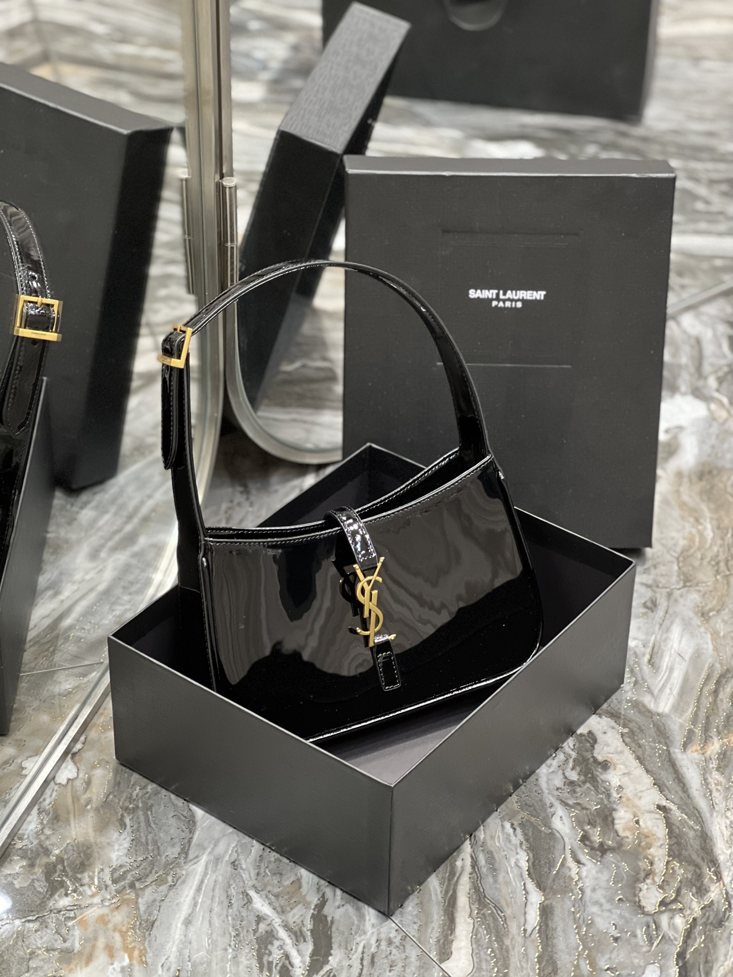YSL Le5A7 Vintage Bag-25X14X6CM