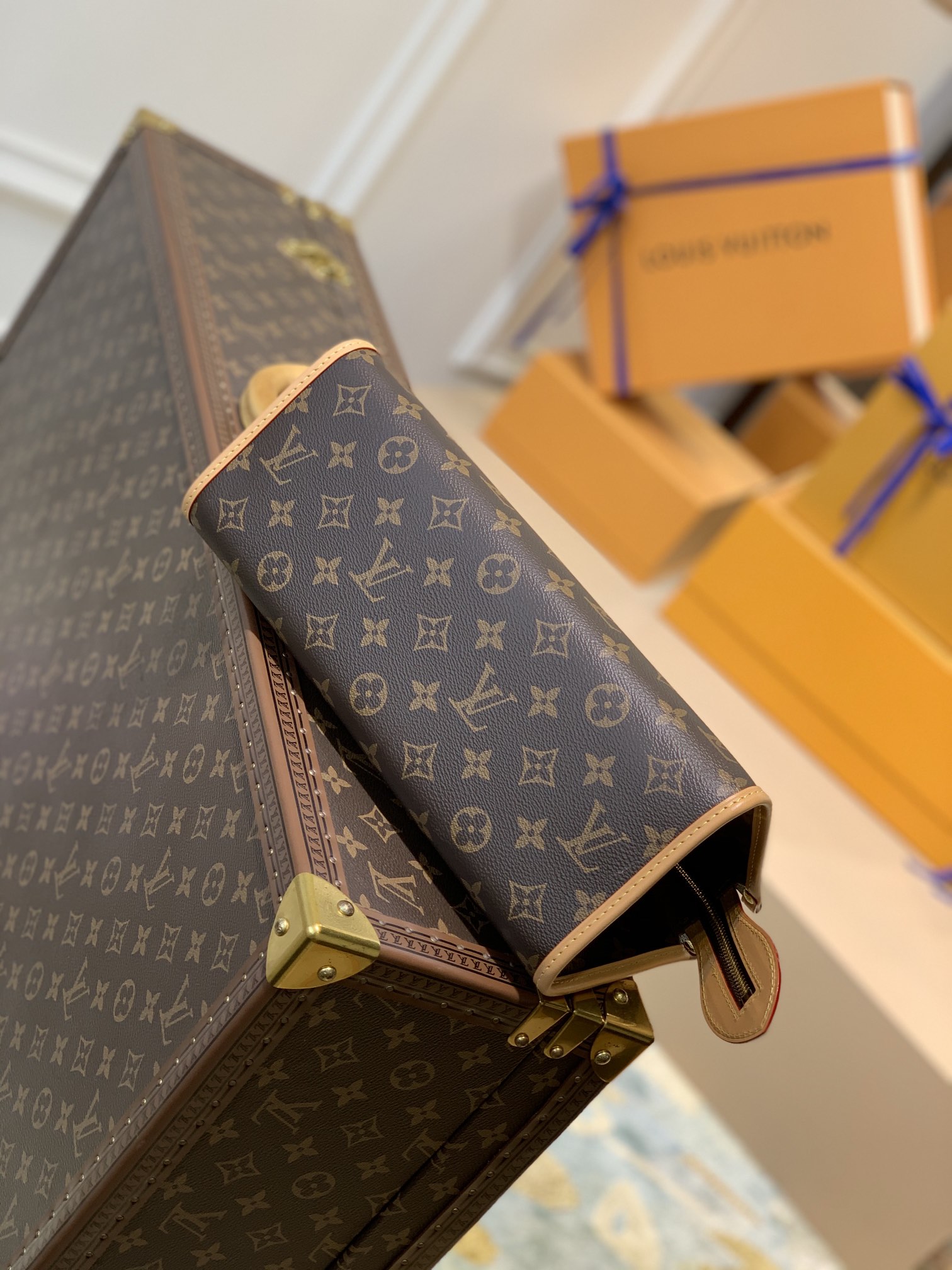 Louis Vuitton Popincourt Haut Vntage Tote-M40009-30×13.5x13CM