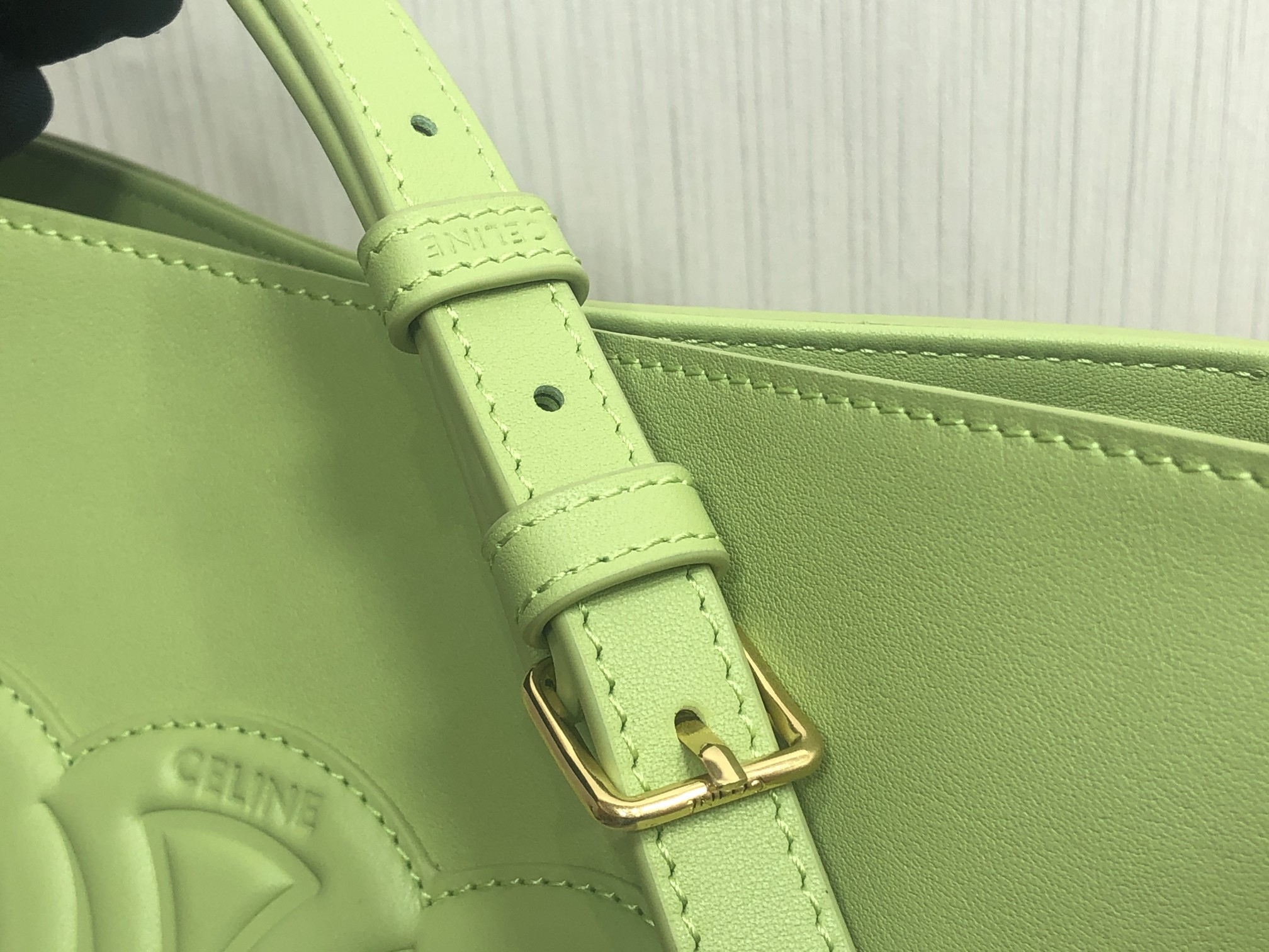 Celina Cuir Bucket-30×22×13CM