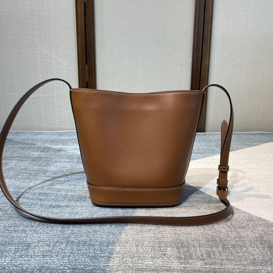 Celina Cuir Bucket-30×22×13CM
