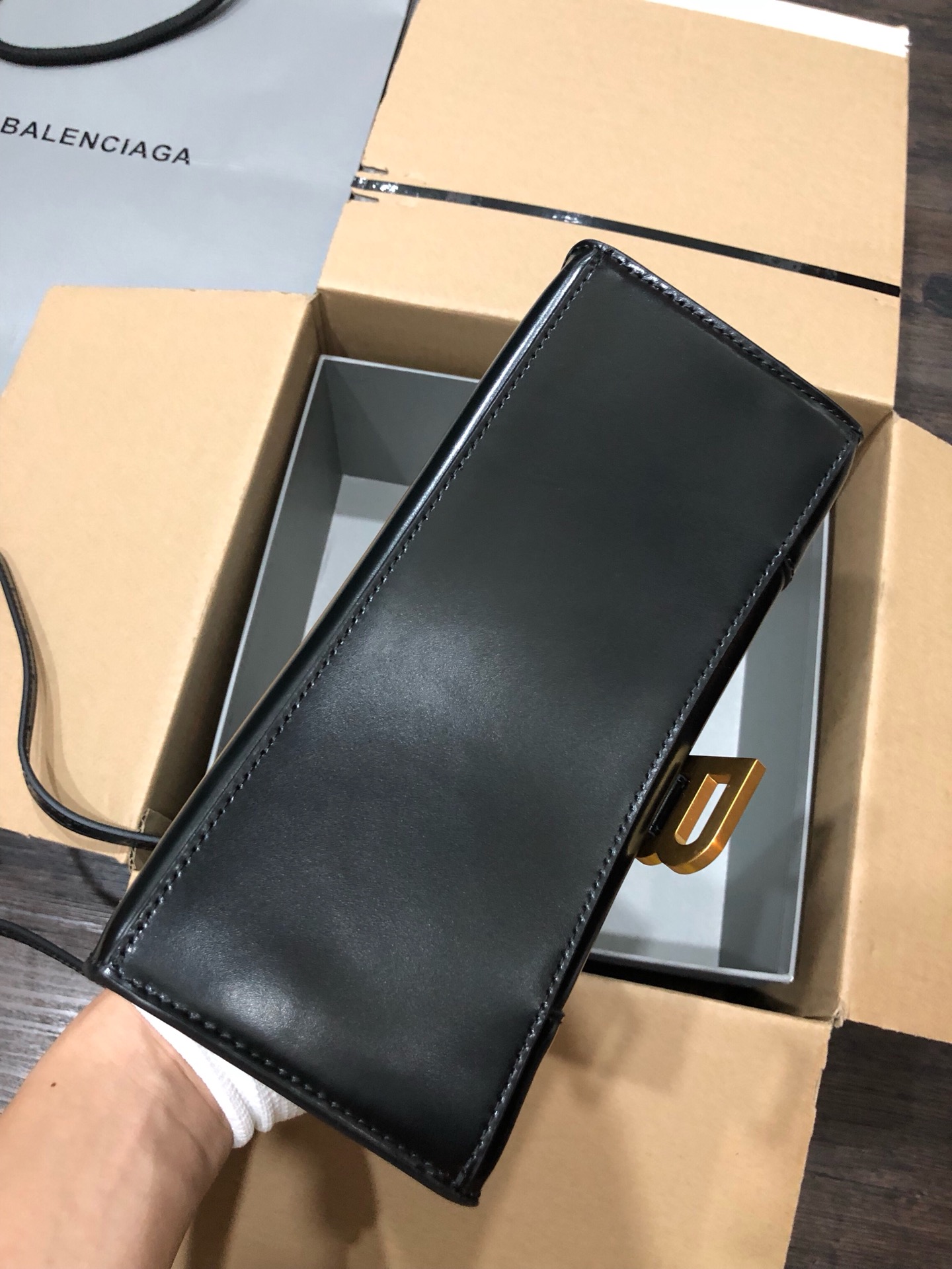 Balenciaga Hourglass Bag-23x10x24CM