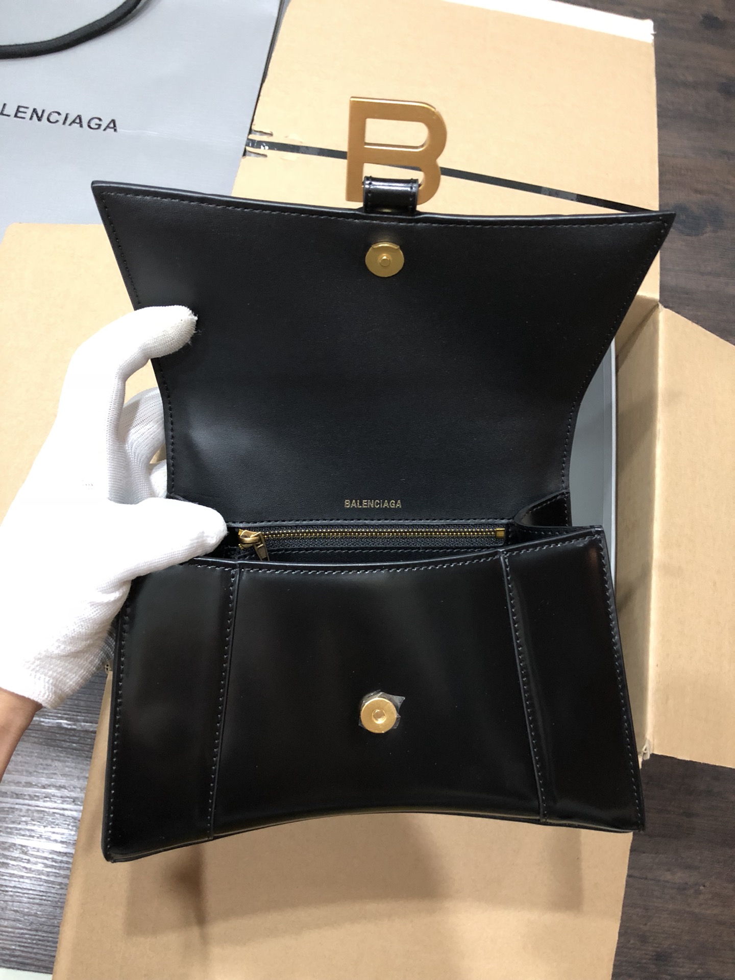 Balenciaga Hourglass Bag-23x10x24CM
