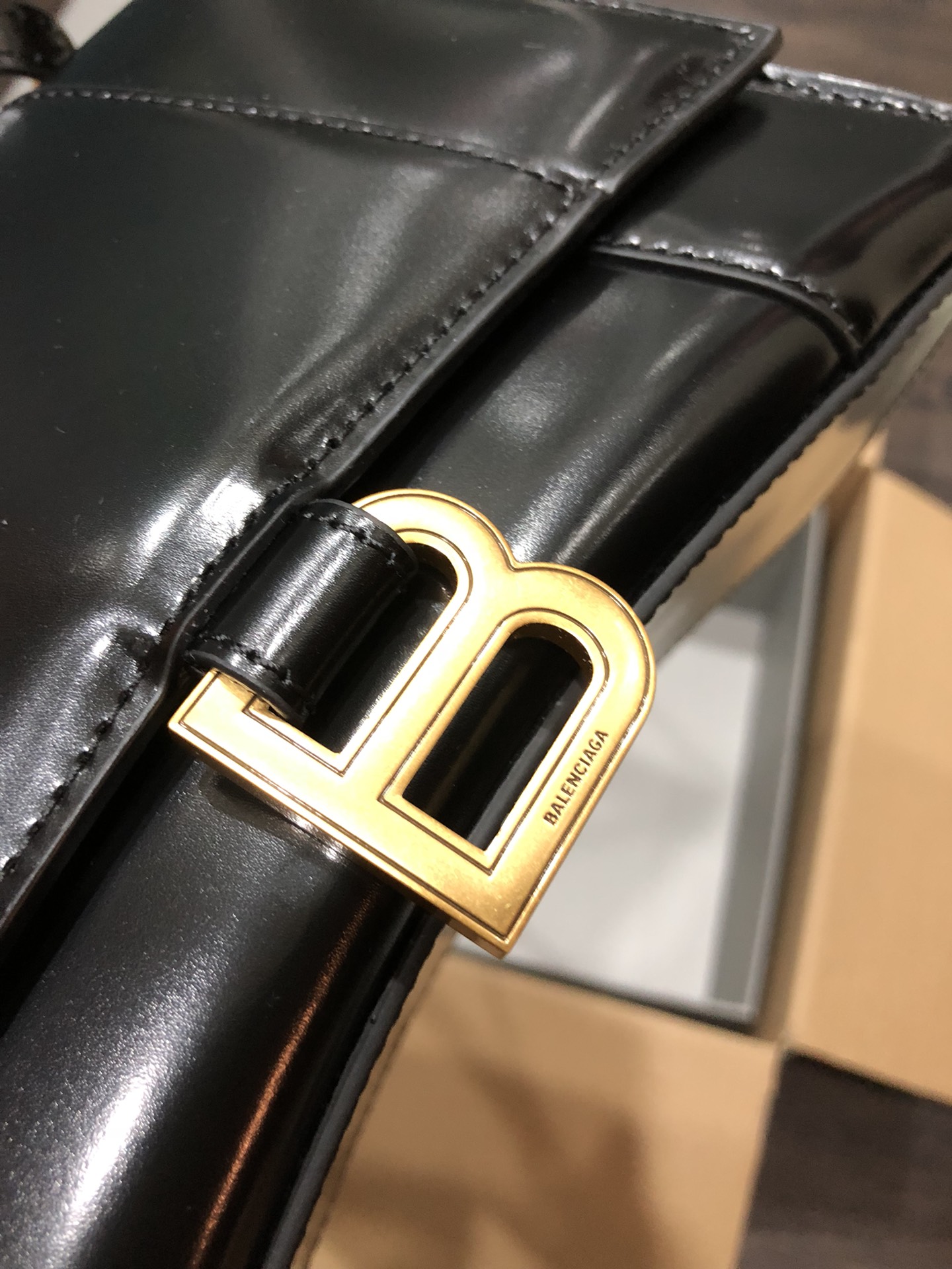 Balenciaga Hourglass Bag-23x10x24CM