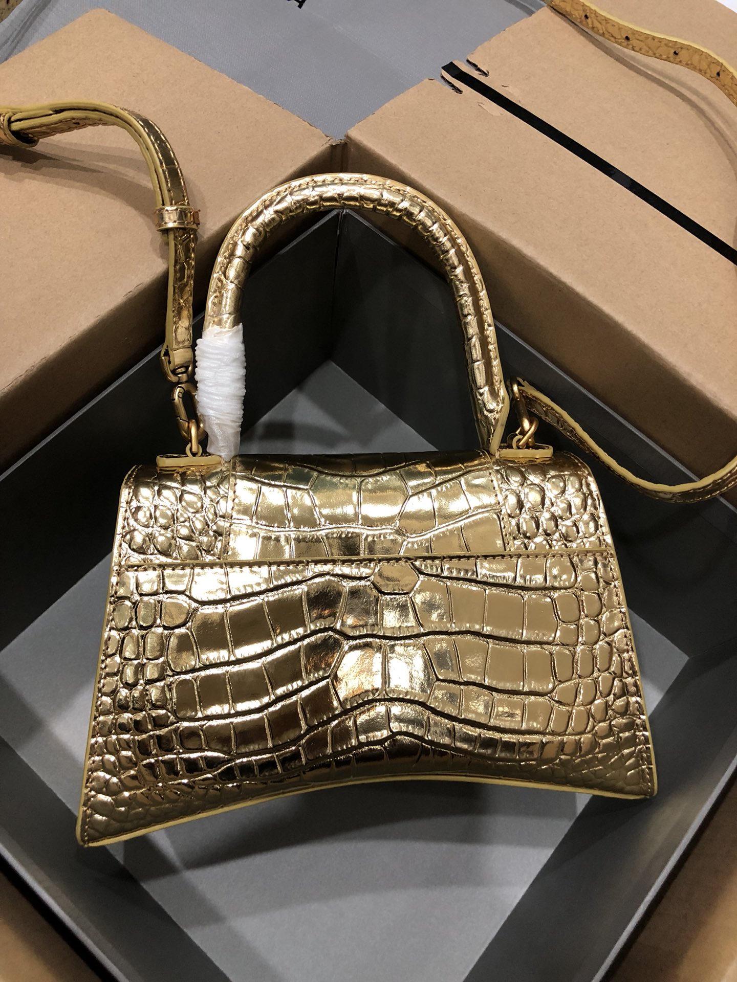 Balenciaga Hourglass Bag-23x10x24CM