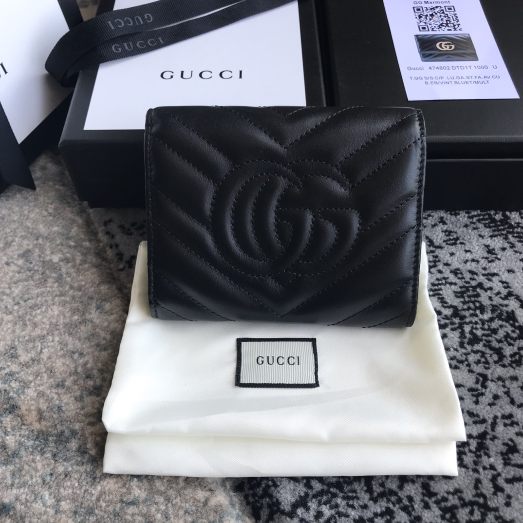 Gucci Marmont Wallet-12.5x10x3CM Gucci Marmont Wallet-12.5x10x3CM