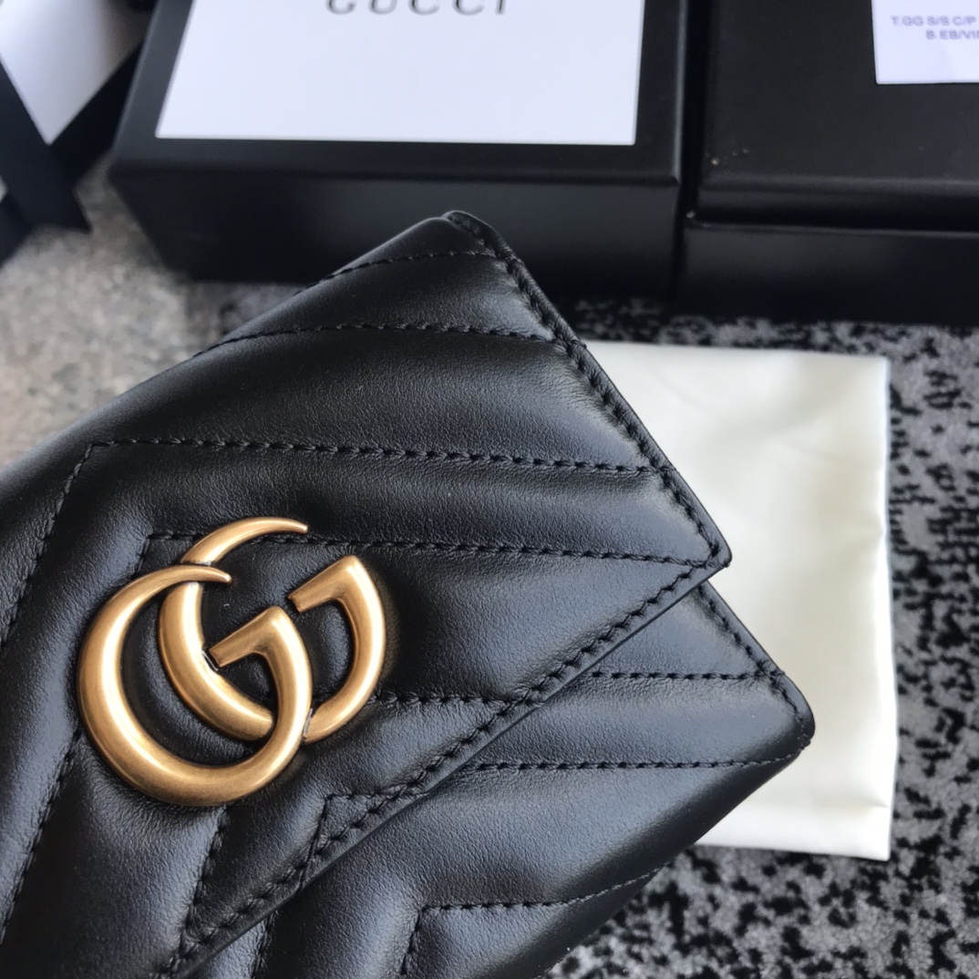 Gucci Marmont Wallet-12.5x10x3CM Gucci Marmont Wallet-12.5x10x3CM