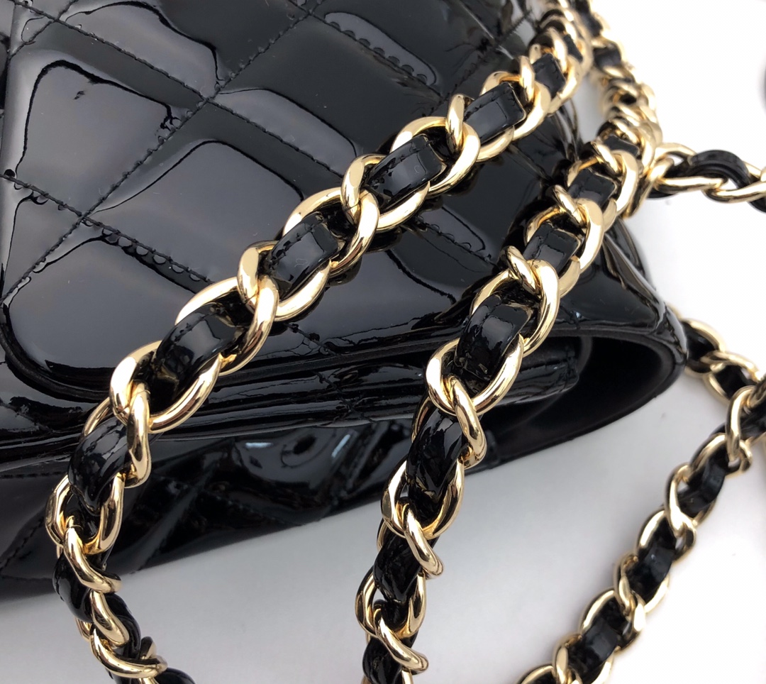 Ch@nel Flap Bag-Gold Hardware-30CM Ch@nel Flap Bag-Gold Hardware-30CM
