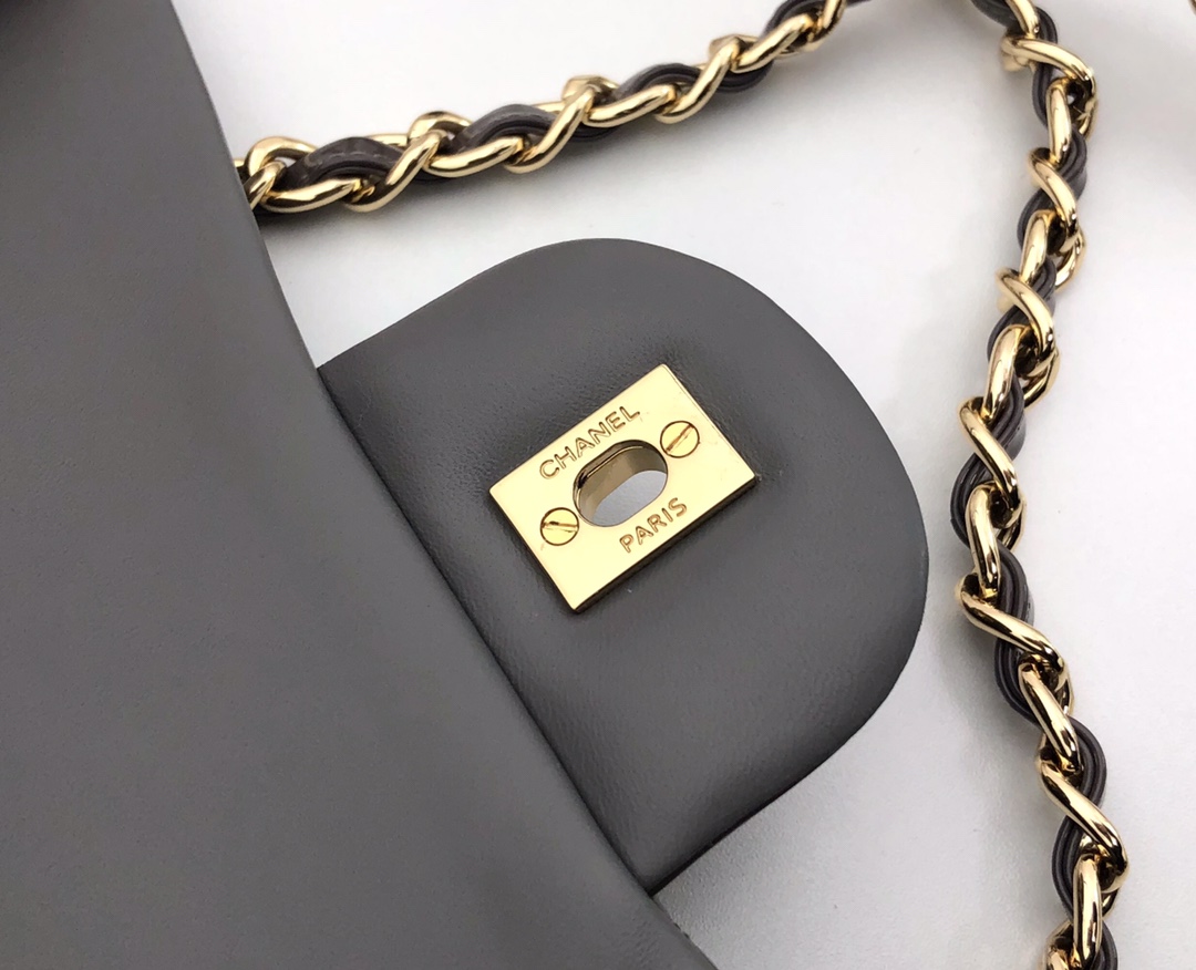 Ch@nel Flap Bag-Gold Hardware-30CM Ch@nel Flap Bag-Gold Hardware-30CM