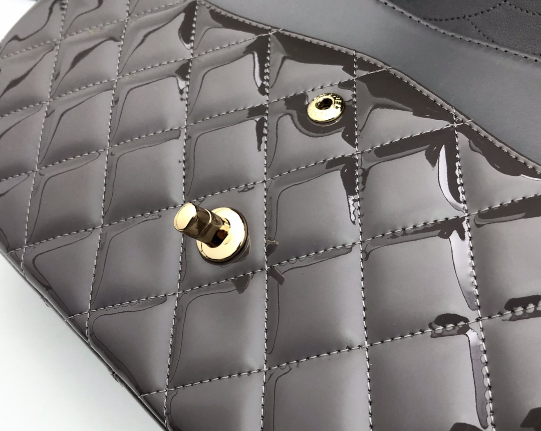 Ch@nel Flap Bag-Gold Hardware-30CM Ch@nel Flap Bag-Gold Hardware-30CM