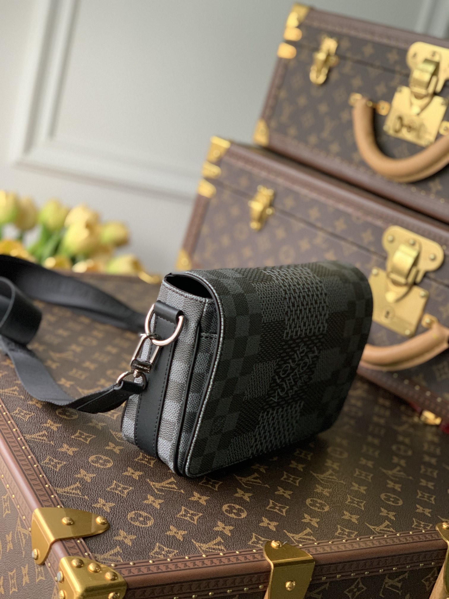 Louis Vuitton Studio Messenger Bag-23.5* 14*5 CM