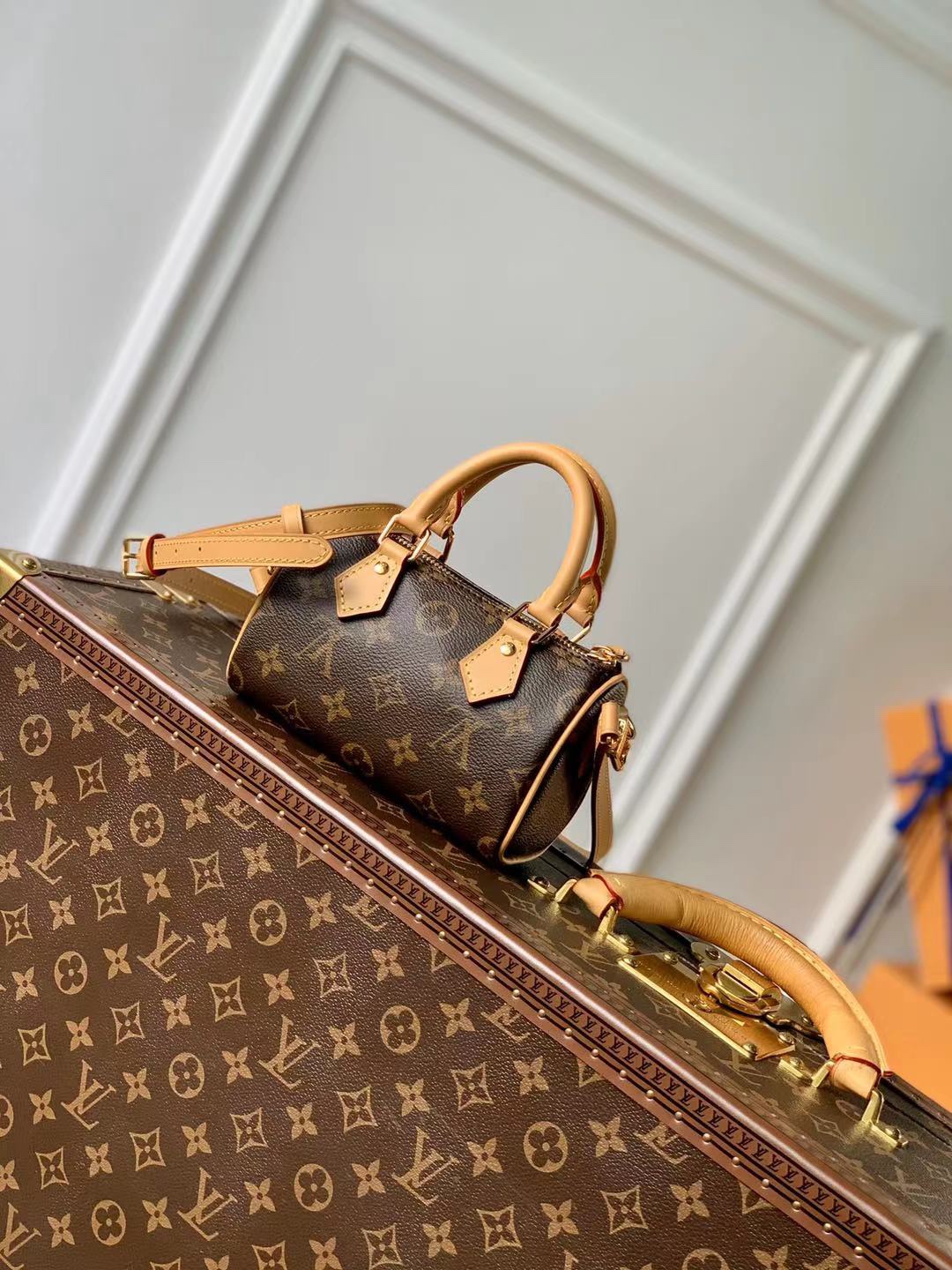 Louis Vuitton Nano Speedy-16CM