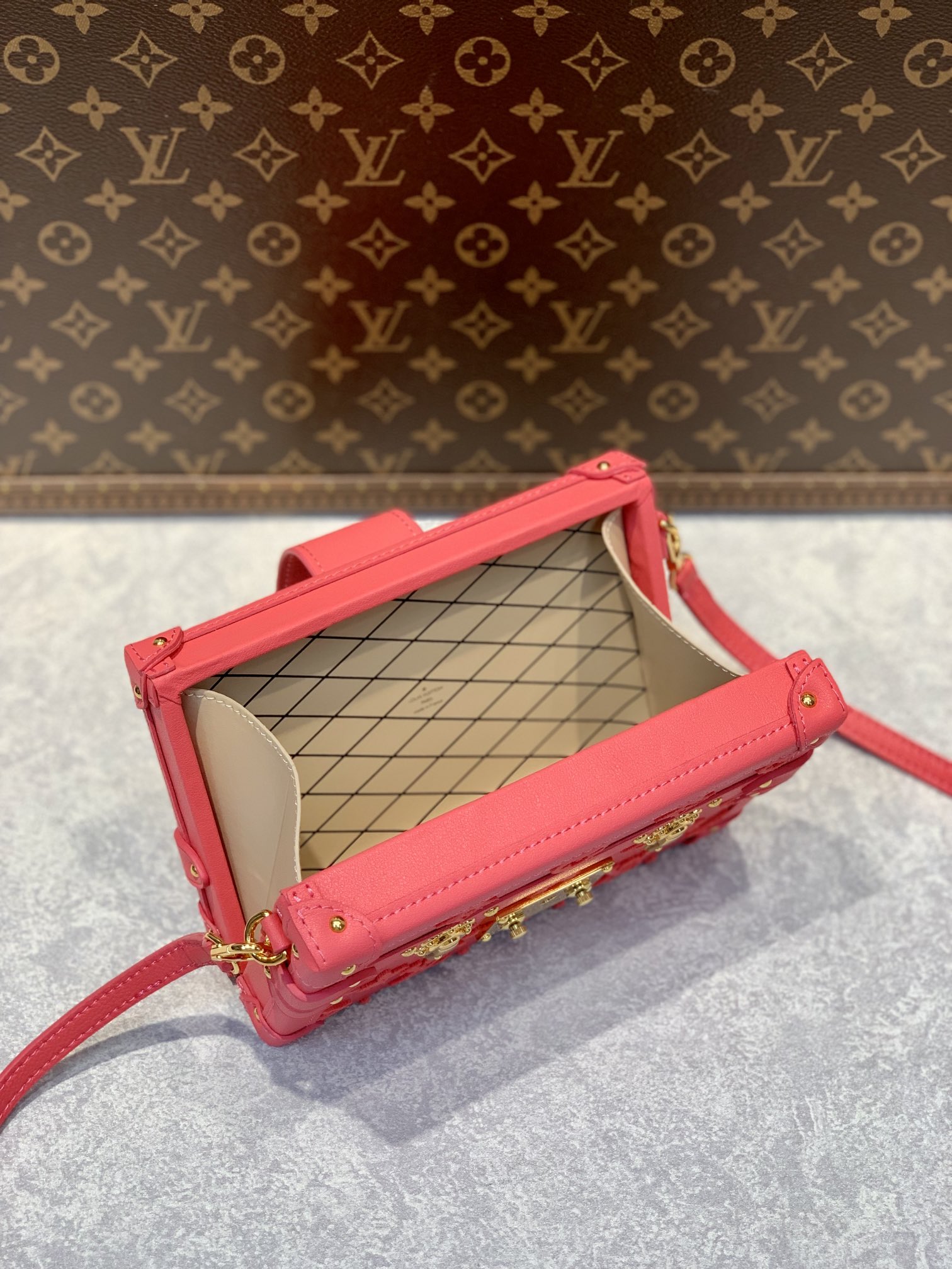 Louis Vuitton Petite Malle-20*5*12.5CM Louis Vuitton Petite Malle-20*5*12.5CM