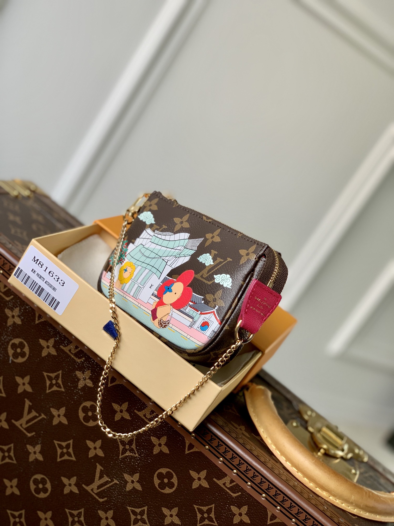 Louis Vuitton Mini Pochette Accessoires-15*9.5*3CM