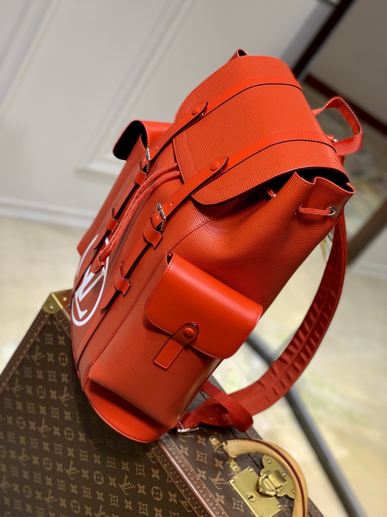 Louis Vuitton SupremeBackpack-M41379-34*13*47CM