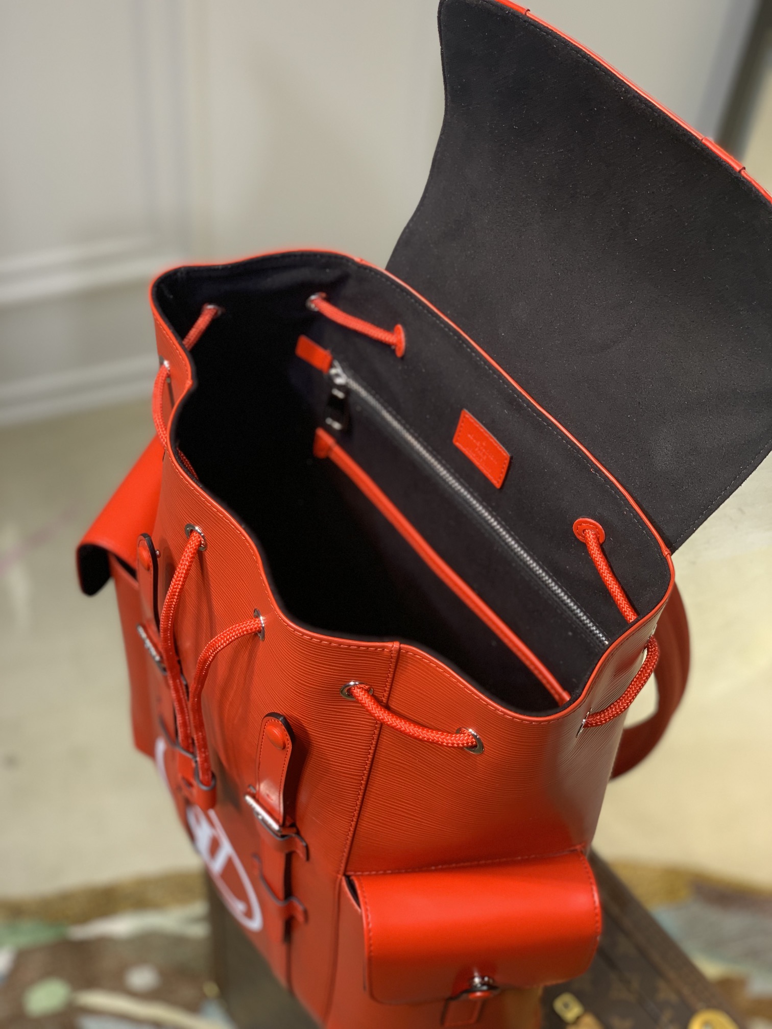 Louis Vuitton SupremeBackpack-M41379-34*13*47CM