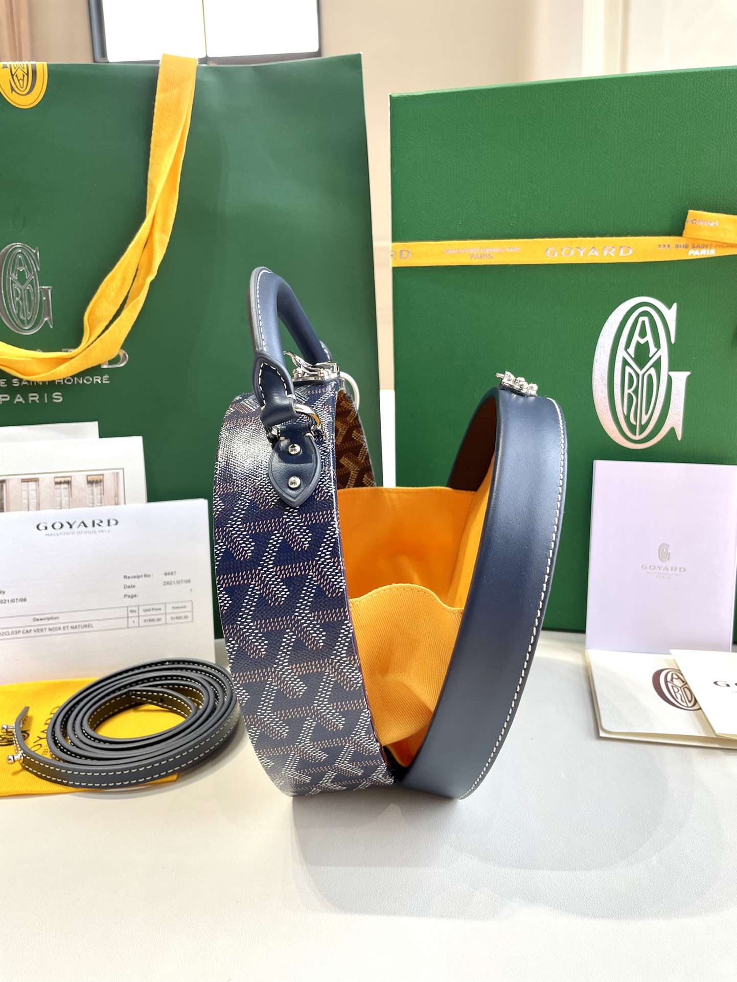 Goyard Jetblack Bag-16.5*7*18CM