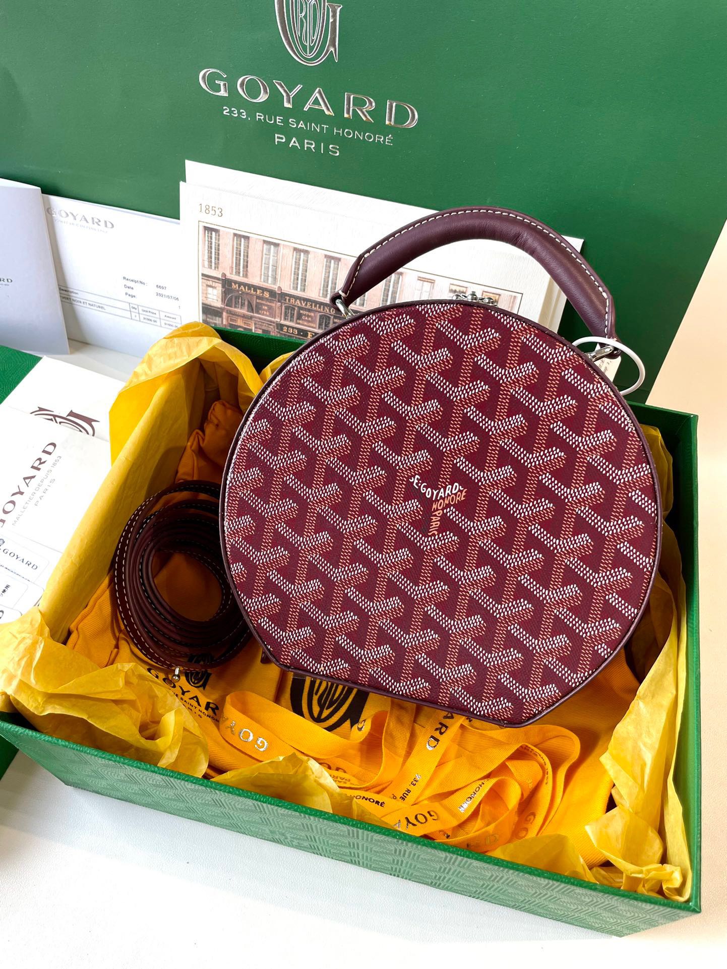 Goyard Jetblack Bag-16.5*7*18CM