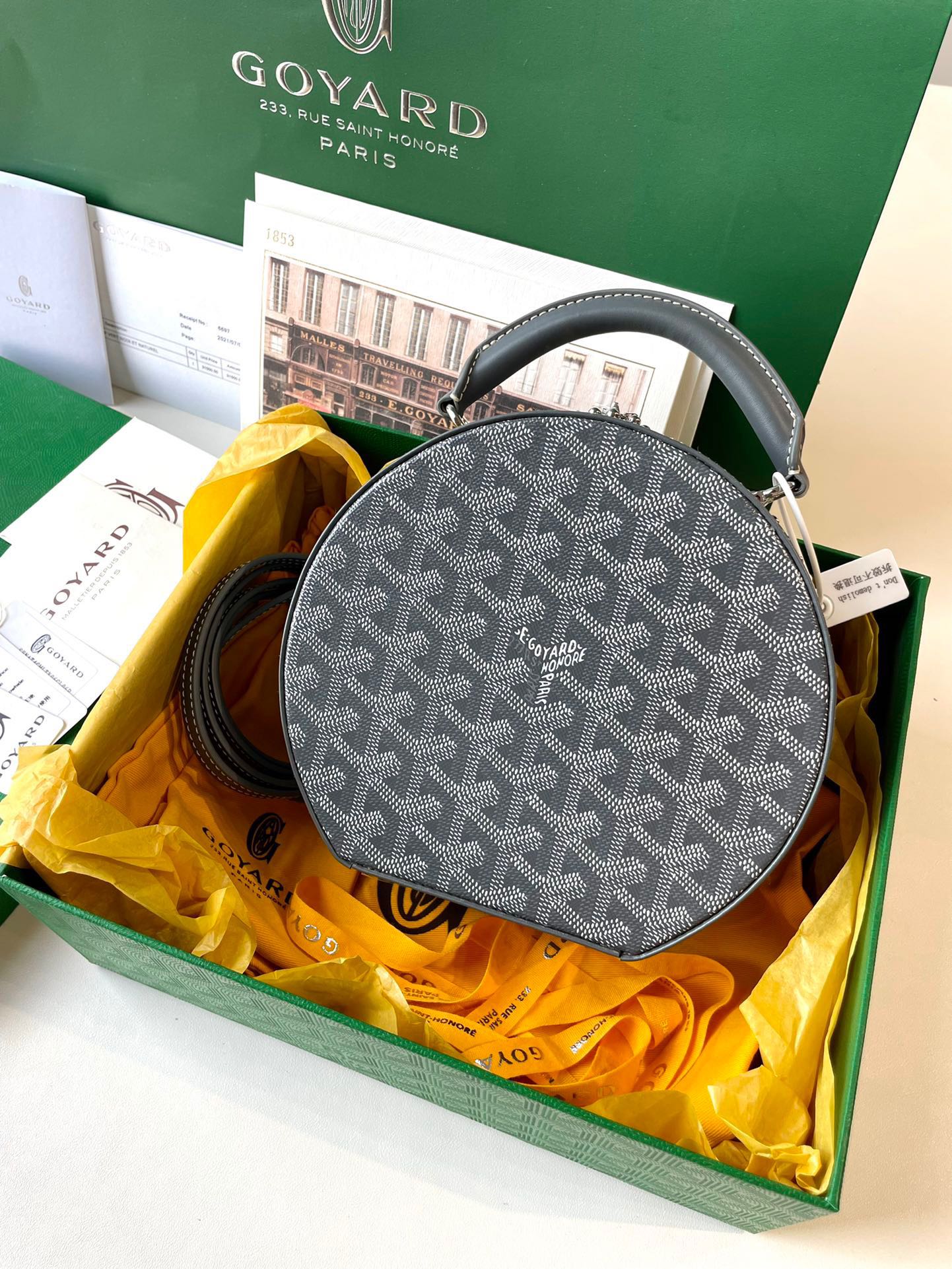 Goyard Jetblack Bag-16.5*7*18CM