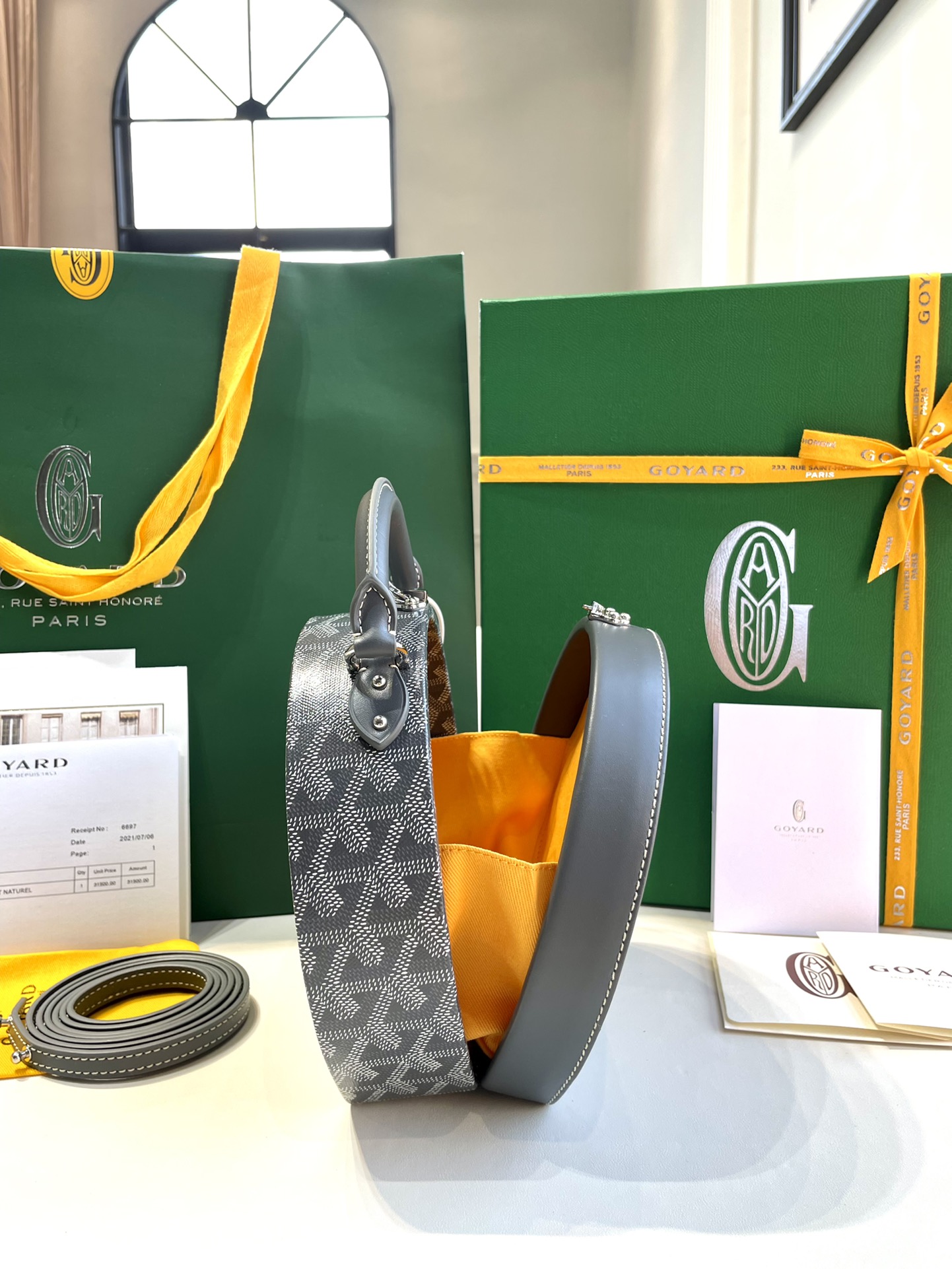 Goyard Jetblack Bag-16.5*7*18CM
