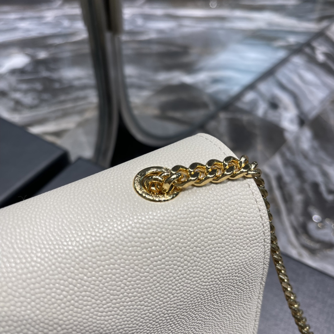 YSL Medium In Grain De Pouder Embossed Leather-24*14.5*5.5CM