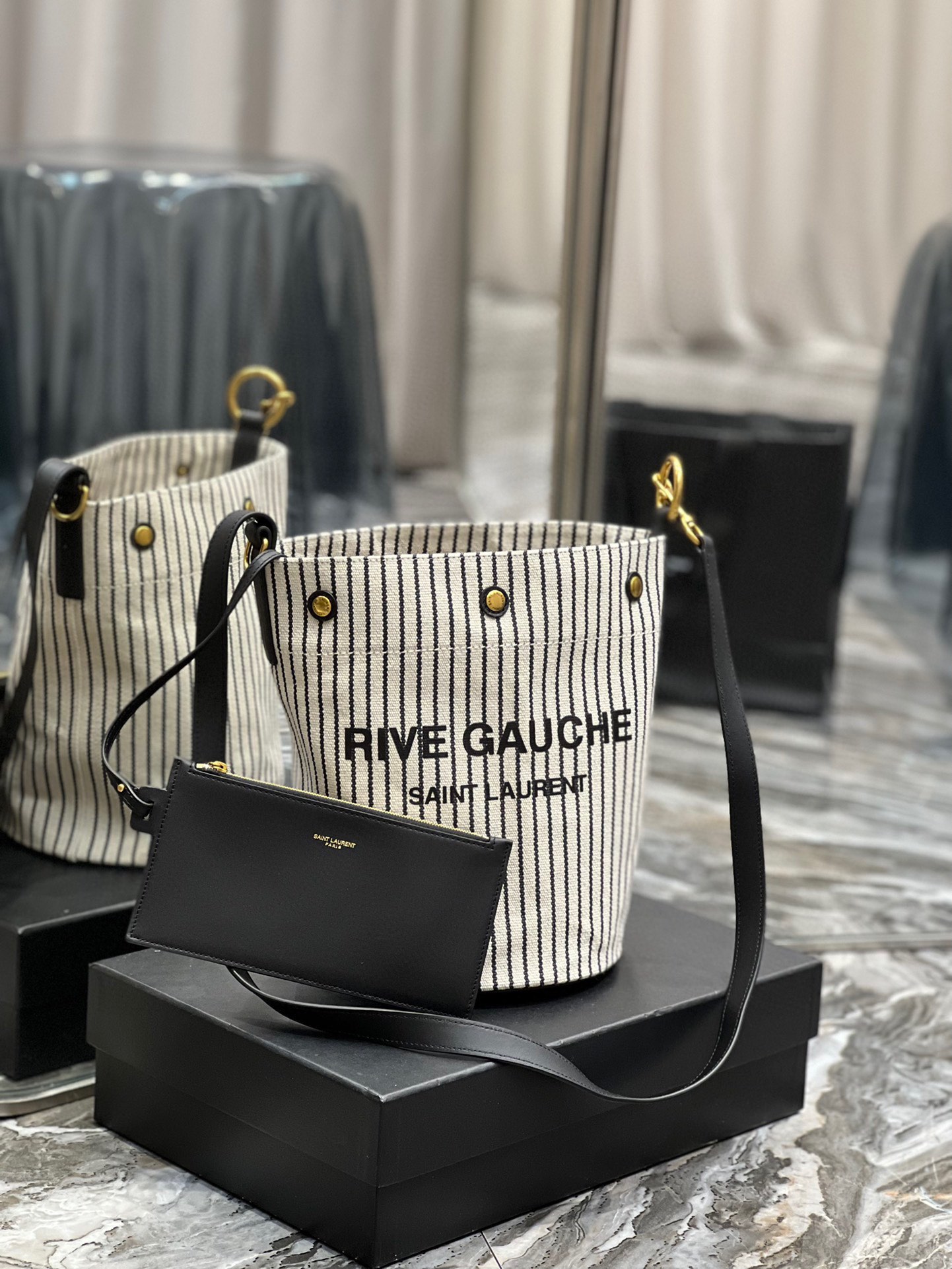 YSL Rive Gauche Bag-20*30*28.5CM