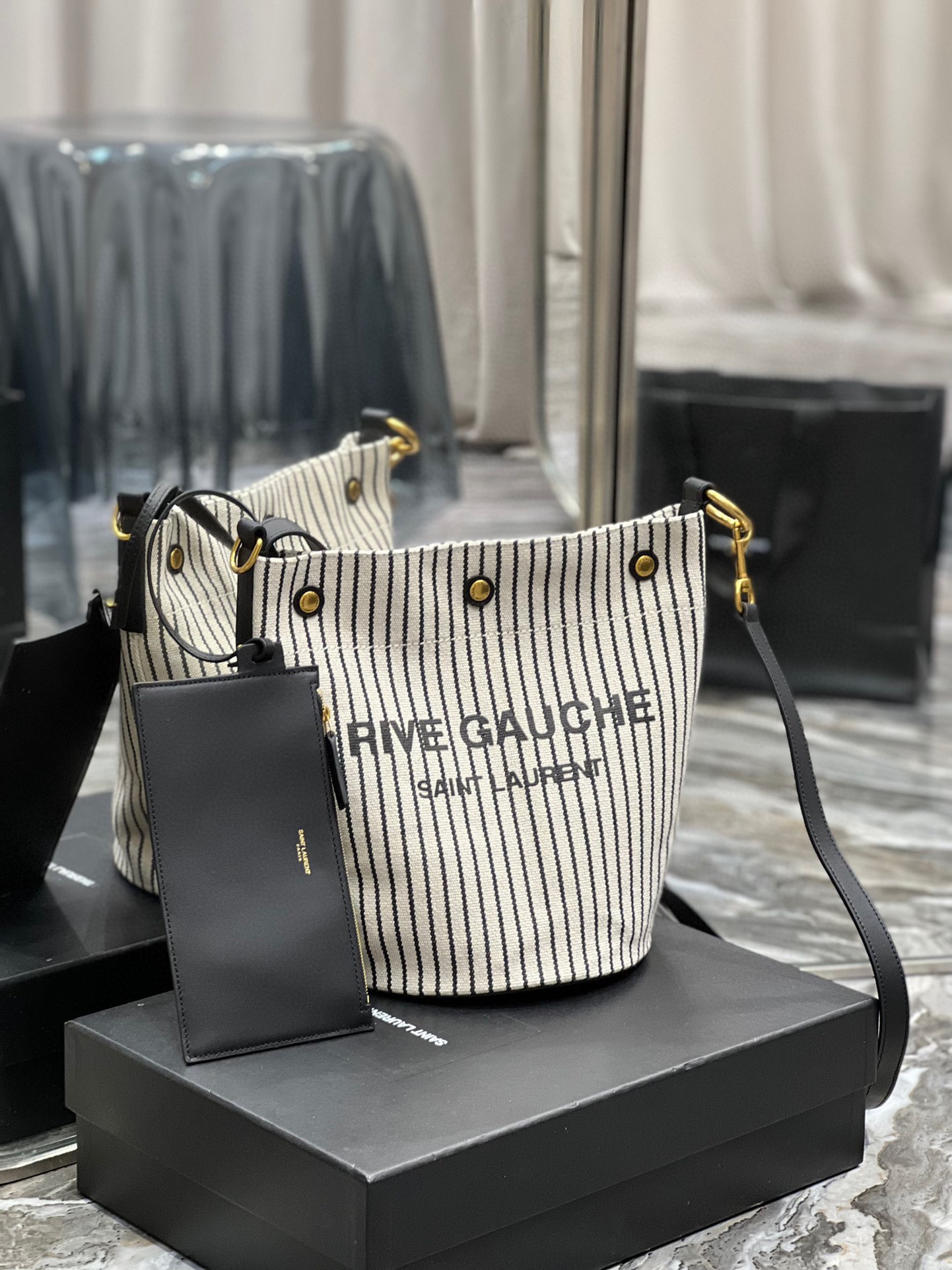 YSL Rive Gauche Bag-20*30*28.5CM