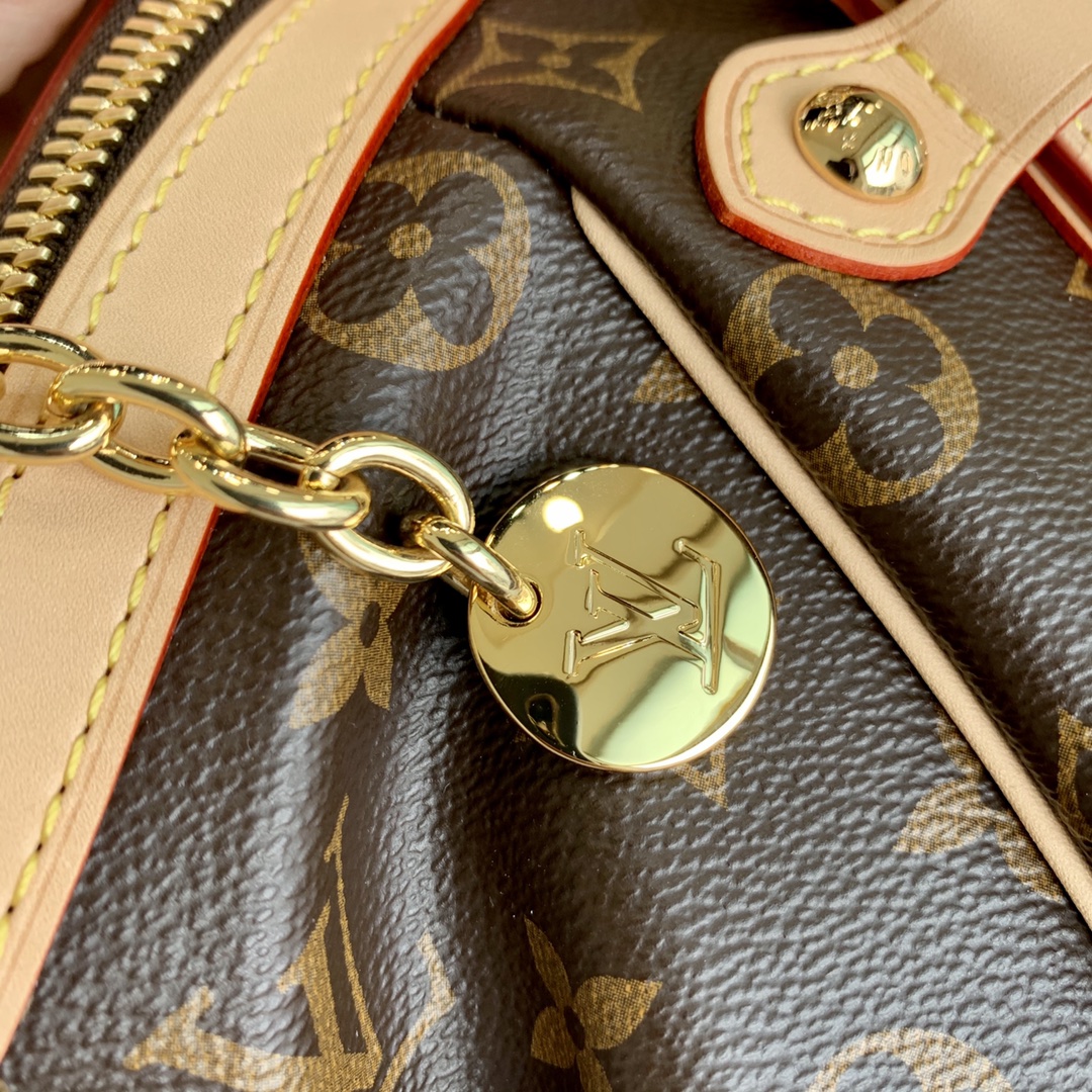 Louis Vuitton Bowling Tote-M40144-46*28*20CM