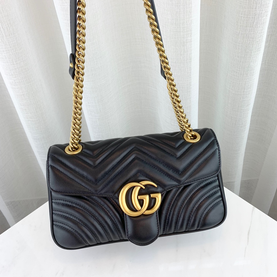 Gucci Marmont Bag-26*15*7CM Gucci Marmont Bag-26*15*7CM