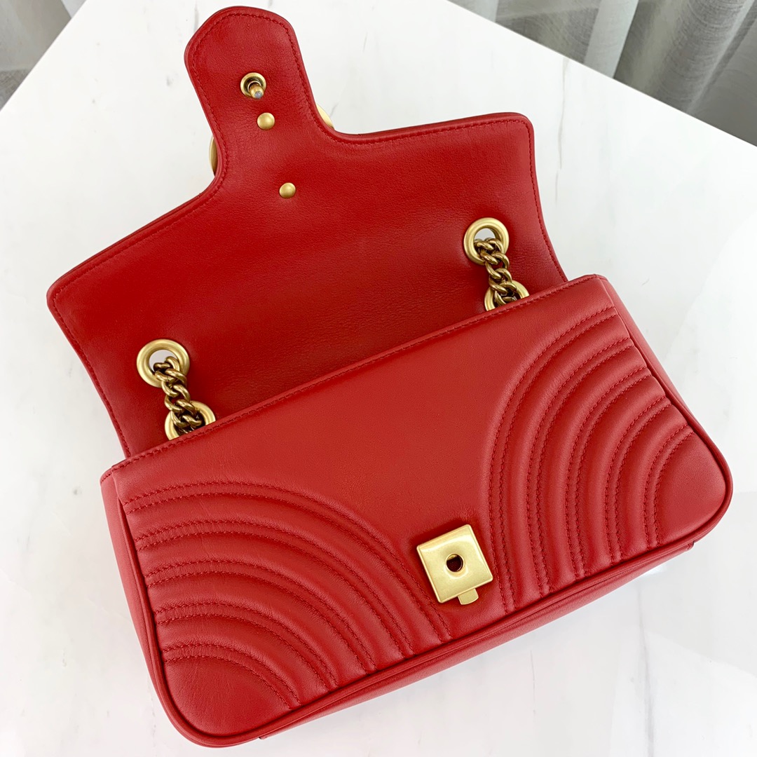 Gucci Marmont Bag-26*15*7CM Gucci Marmont Bag-26*15*7CM