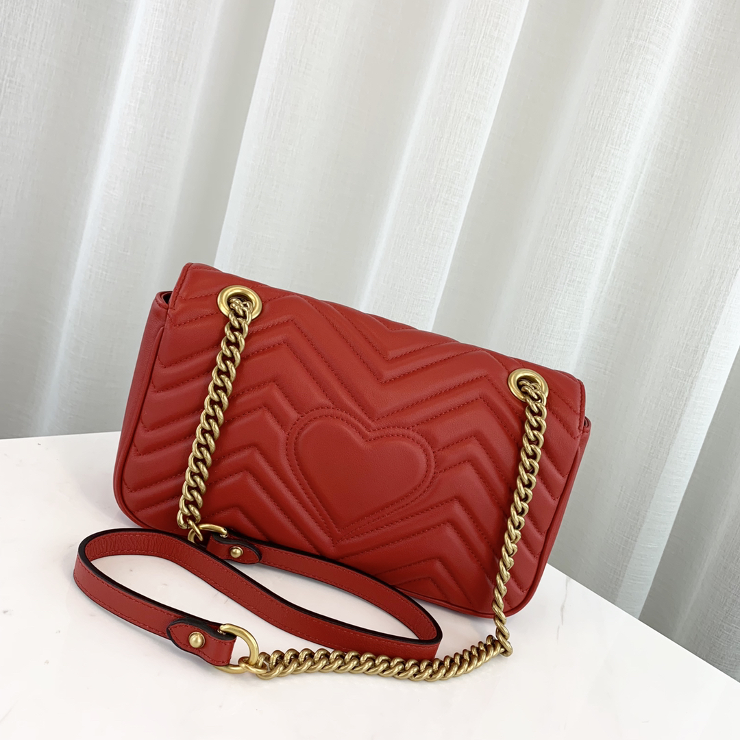 Gucci Marmont Bag-26*15*7CM Gucci Marmont Bag-26*15*7CM