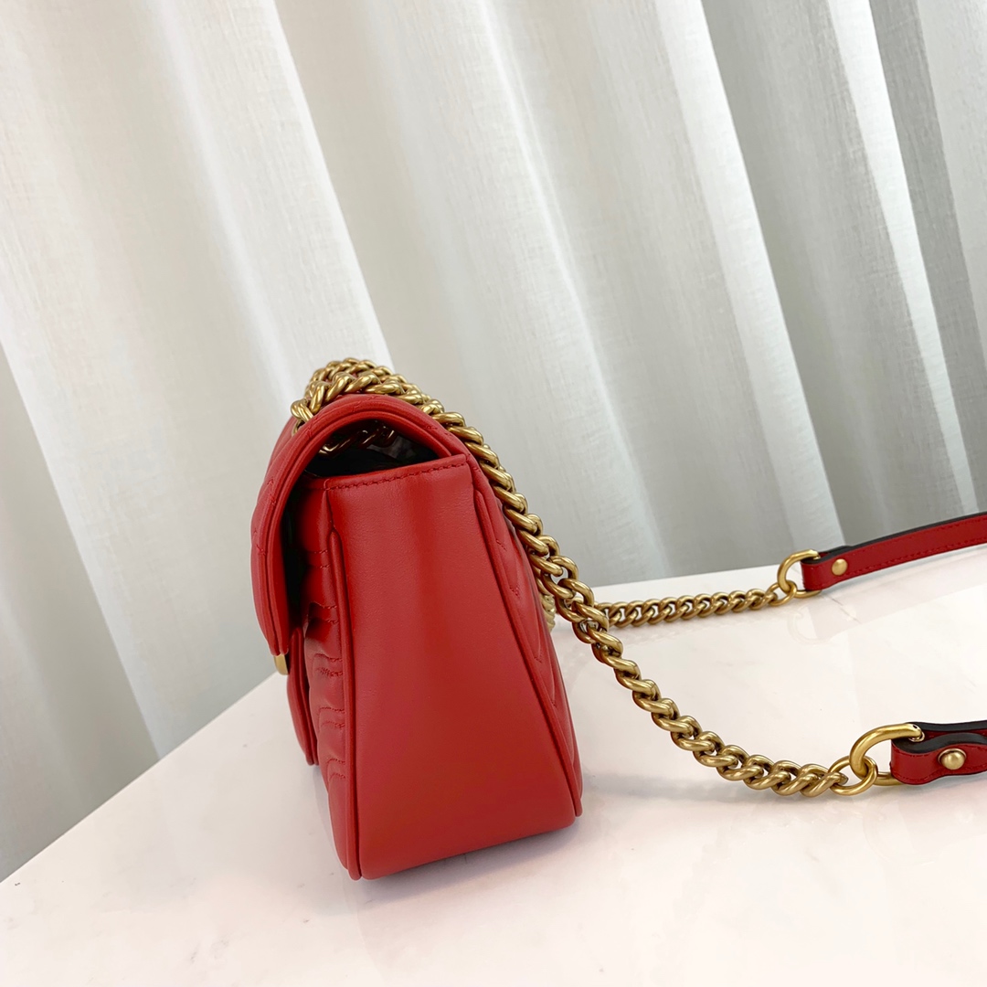 Gucci Marmont Bag-26*15*7CM Gucci Marmont Bag-26*15*7CM