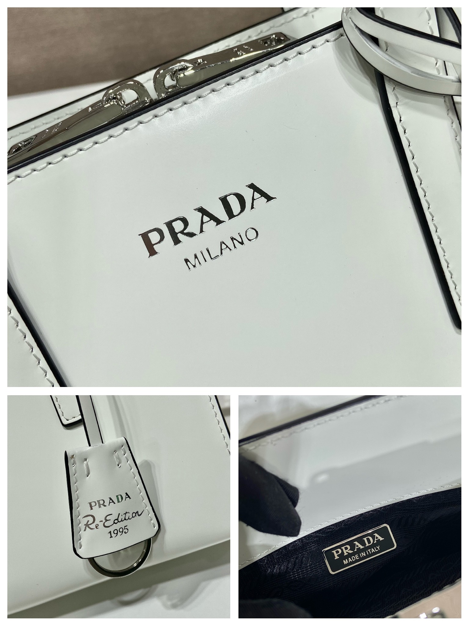 Prada Re-Edition 1BA357 Tote Bag-22*15*6.5CM