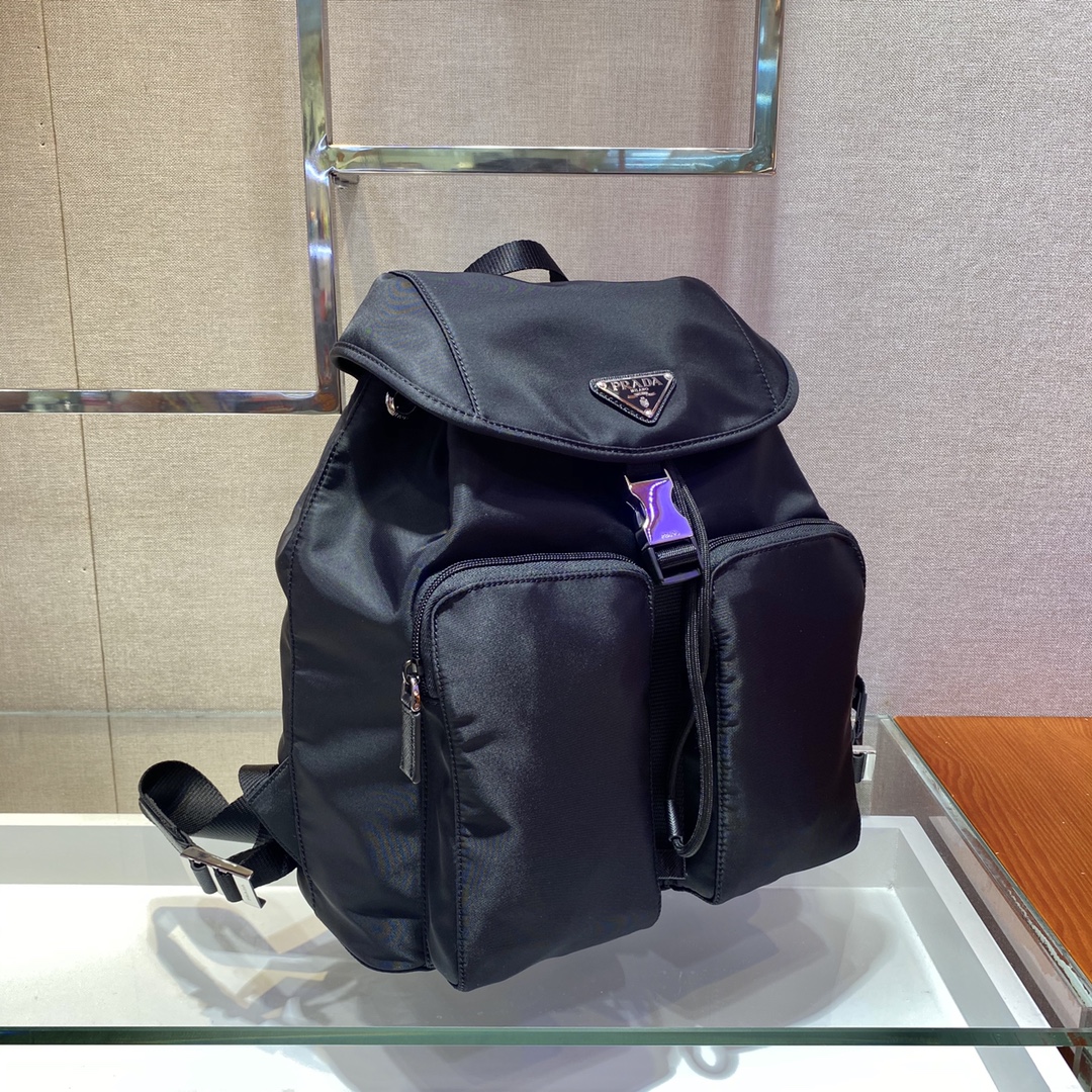 Prada Backpack 1BZ005-30*34*13CM Prada Backpack 1BZ005-30*34*13CM
